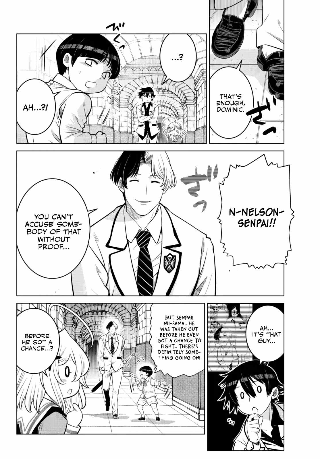 Ochikobore Datta Ani Ga Jitsuha Saikyou: Shijou Saikyou No Yuusha Wa Tensei-shi, Gakuen De Mujikaku Ni Musou Suru Chapter 13 - Page 7