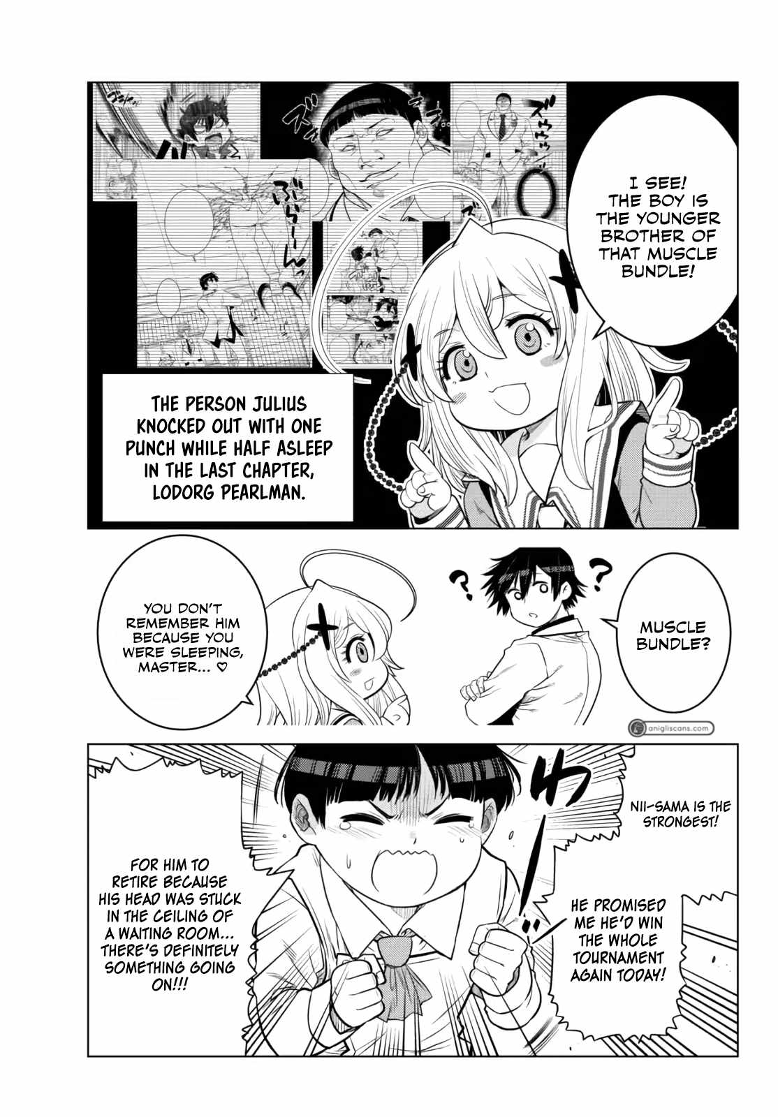 Ochikobore Datta Ani Ga Jitsuha Saikyou: Shijou Saikyou No Yuusha Wa Tensei-shi, Gakuen De Mujikaku Ni Musou Suru Chapter 13 - Page 8