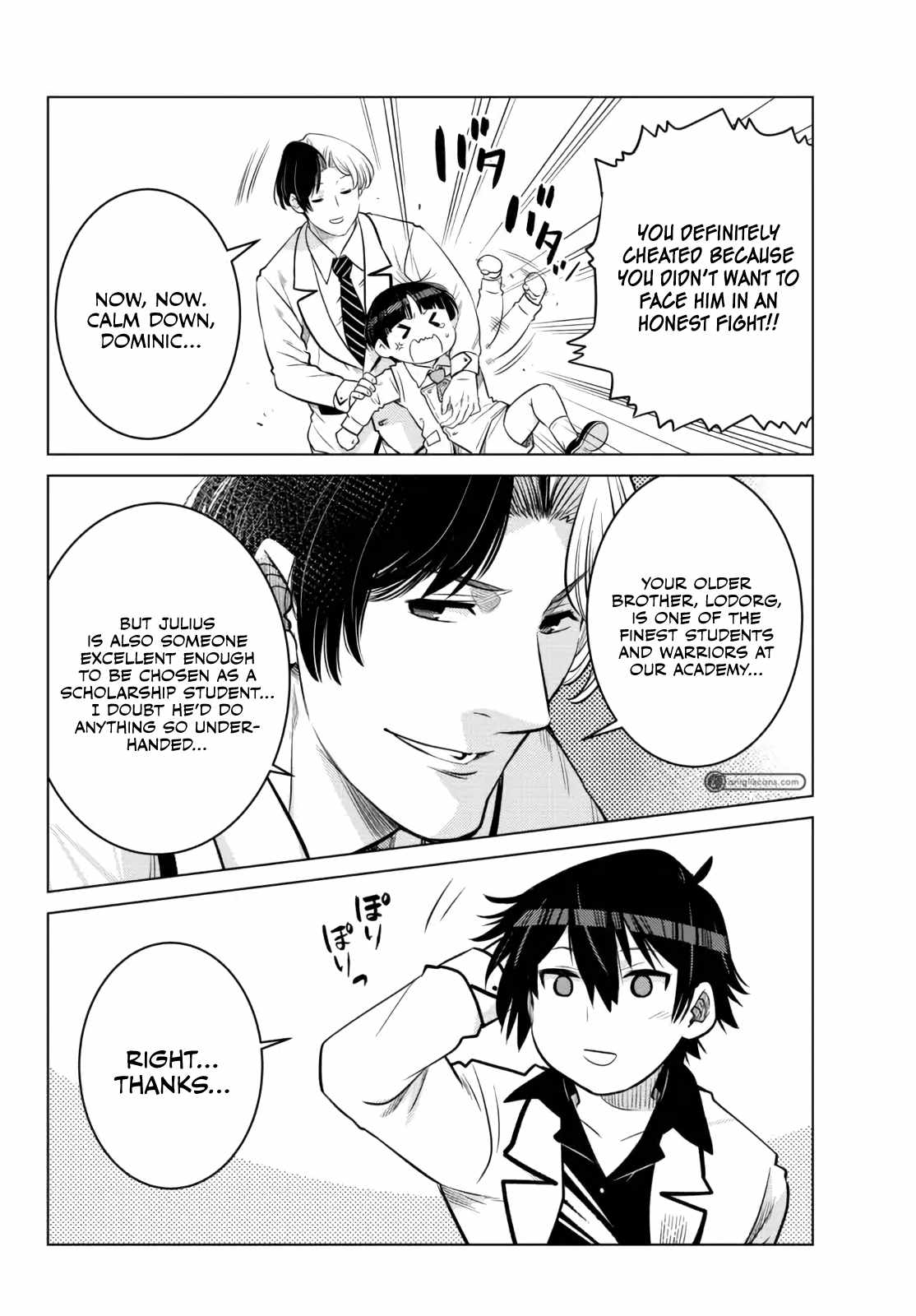 Ochikobore Datta Ani Ga Jitsuha Saikyou: Shijou Saikyou No Yuusha Wa Tensei-shi, Gakuen De Mujikaku Ni Musou Suru Chapter 13 - Page 9