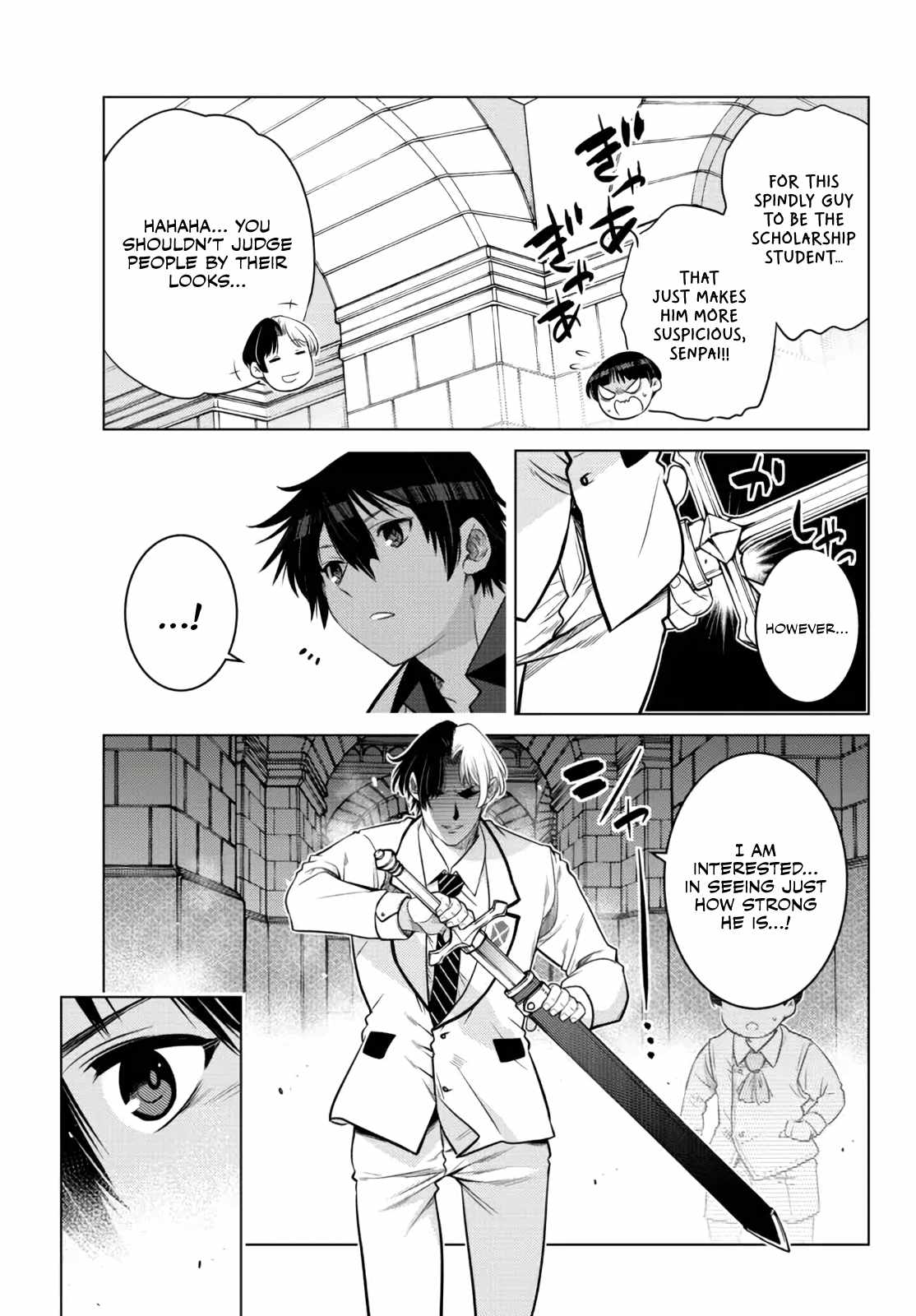 Ochikobore Datta Ani Ga Jitsuha Saikyou: Shijou Saikyou No Yuusha Wa Tensei-shi, Gakuen De Mujikaku Ni Musou Suru Chapter 13 - Page 10