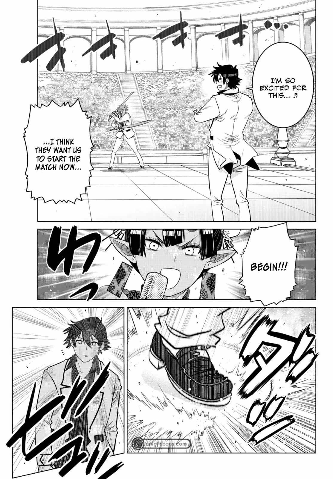 Ochikobore Datta Ani Ga Jitsuha Saikyou: Shijou Saikyou No Yuusha Wa Tensei-shi, Gakuen De Mujikaku Ni Musou Suru Chapter 14 - Page 11