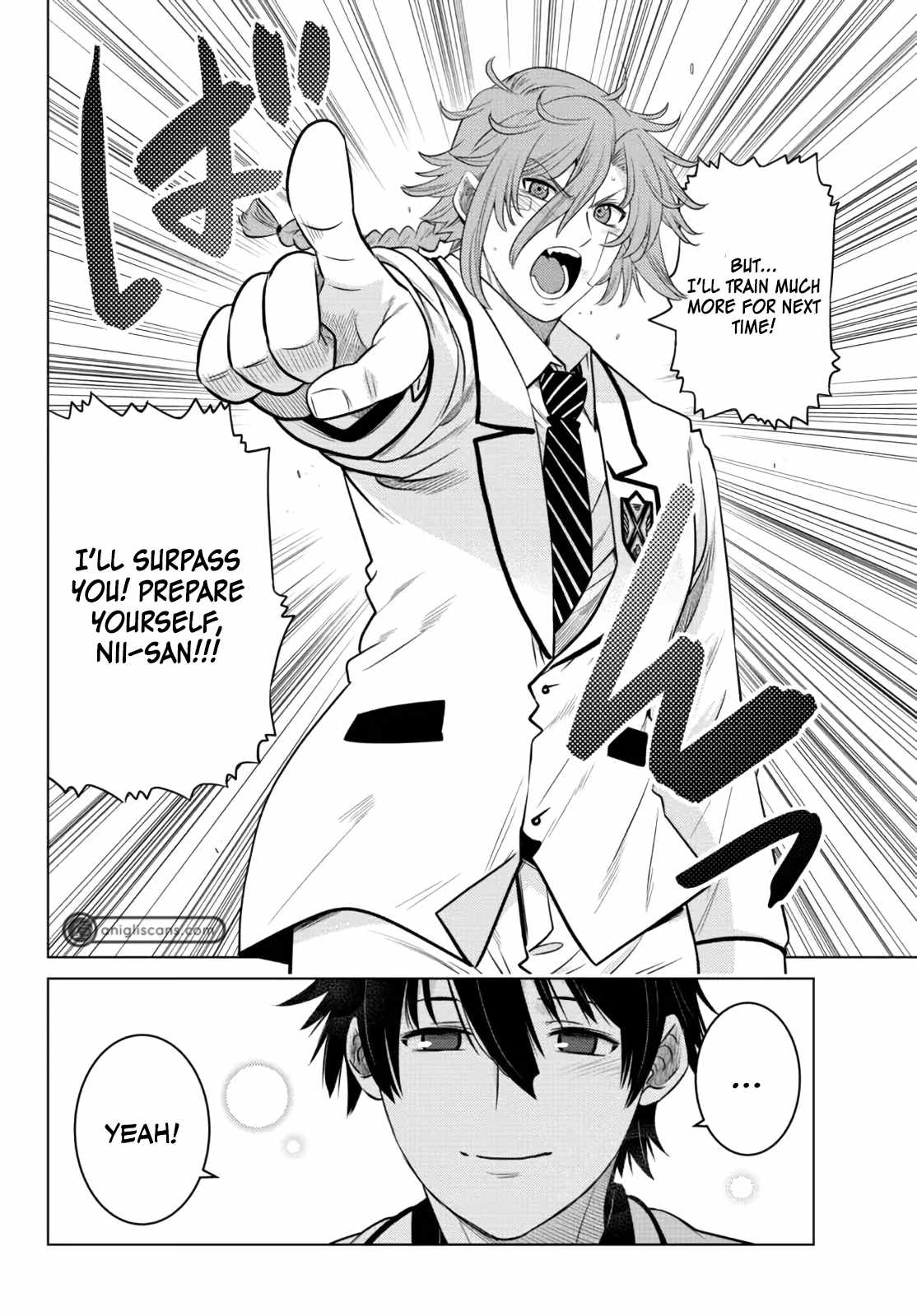 Ochikobore Datta Ani Ga Jitsuha Saikyou: Shijou Saikyou No Yuusha Wa Tensei-shi, Gakuen De Mujikaku Ni Musou Suru Chapter 14 - Page 40