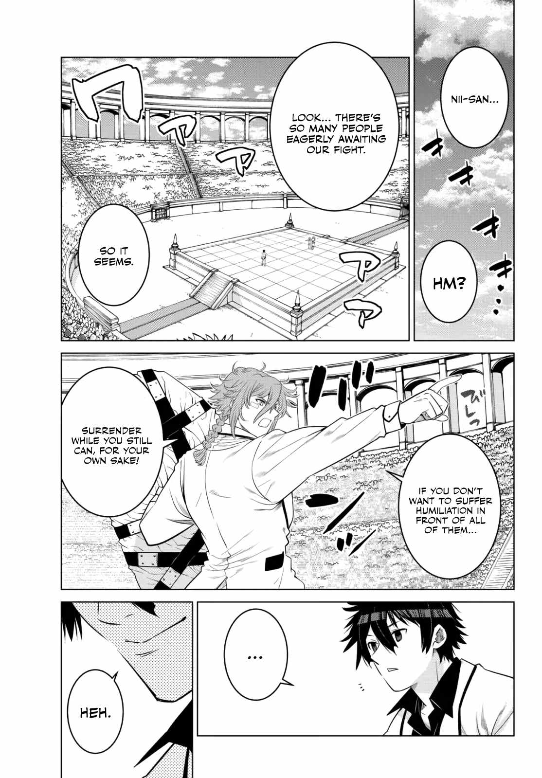Ochikobore Datta Ani Ga Jitsuha Saikyou: Shijou Saikyou No Yuusha Wa Tensei-shi, Gakuen De Mujikaku Ni Musou Suru Chapter 14 - Page 6