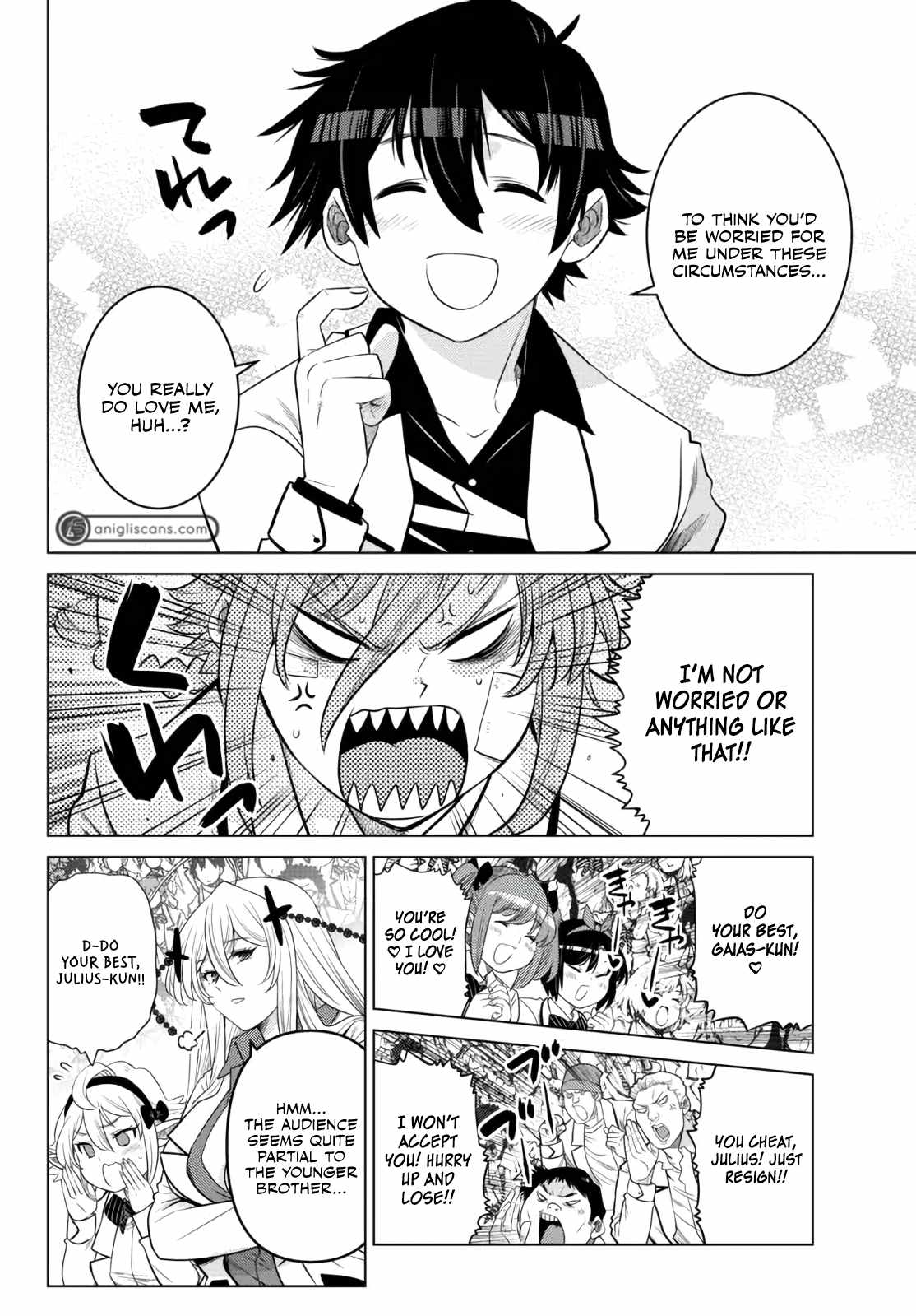 Ochikobore Datta Ani Ga Jitsuha Saikyou: Shijou Saikyou No Yuusha Wa Tensei-shi, Gakuen De Mujikaku Ni Musou Suru Chapter 14 - Page 7