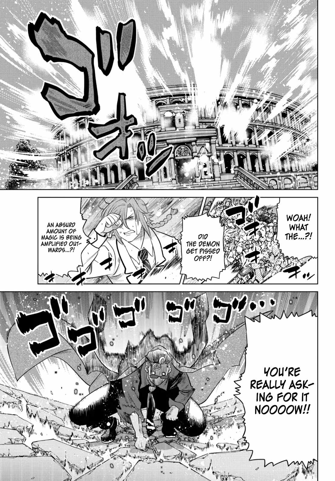 Ochikobore Datta Ani Ga Jitsuha Saikyou: Shijou Saikyou No Yuusha Wa Tensei-shi, Gakuen De Mujikaku Ni Musou Suru Chapter 15 - Page 17