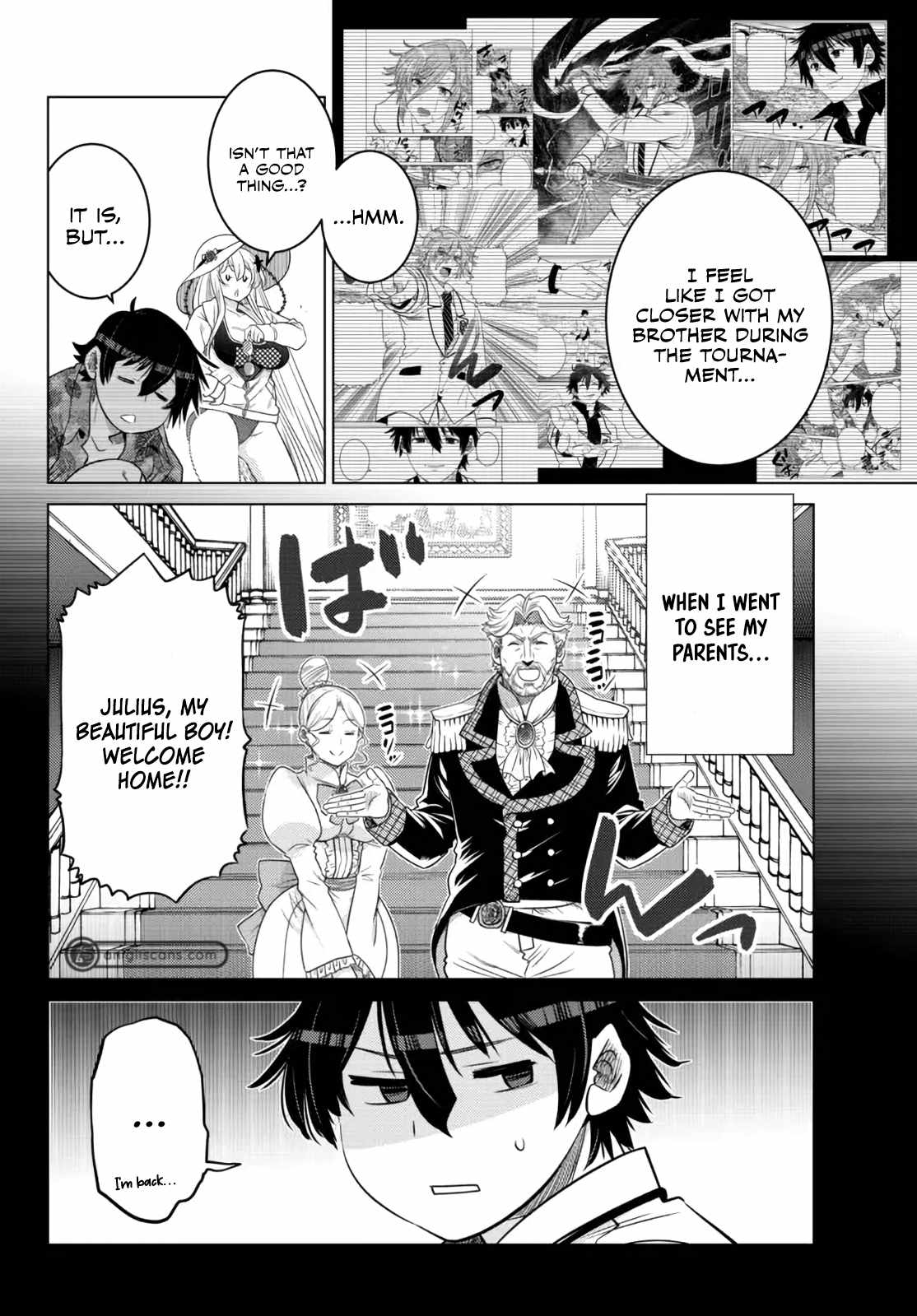 Ochikobore Datta Ani Ga Jitsuha Saikyou: Shijou Saikyou No Yuusha Wa Tensei-shi, Gakuen De Mujikaku Ni Musou Suru Chapter 15 - Page 37