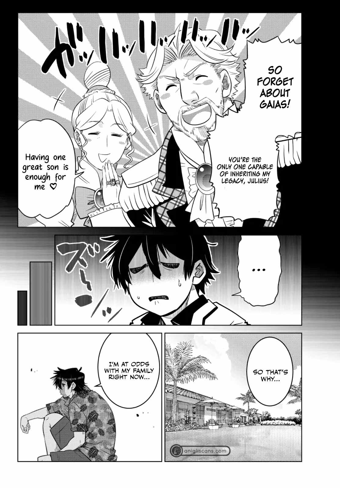 Ochikobore Datta Ani Ga Jitsuha Saikyou: Shijou Saikyou No Yuusha Wa Tensei-shi, Gakuen De Mujikaku Ni Musou Suru Chapter 15 - Page 39