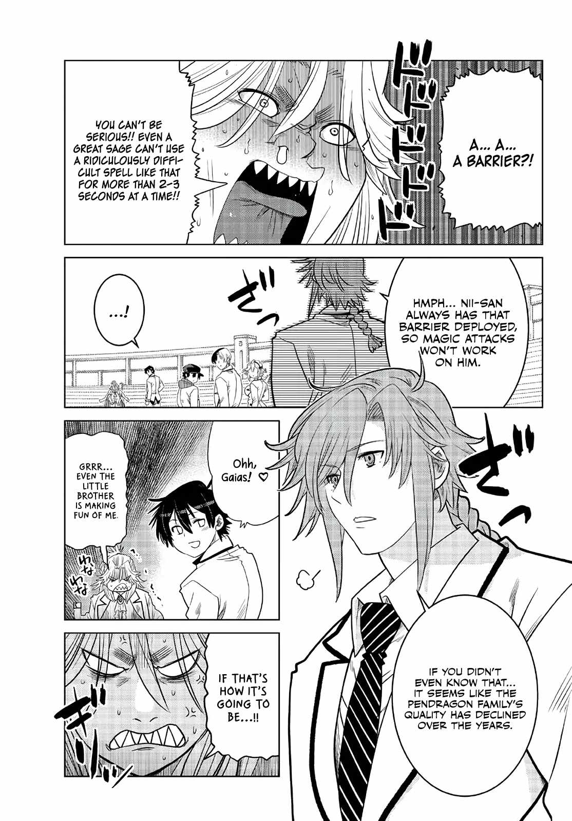 Ochikobore Datta Ani Ga Jitsuha Saikyou: Shijou Saikyou No Yuusha Wa Tensei-shi, Gakuen De Mujikaku Ni Musou Suru Chapter 16 - Page 39