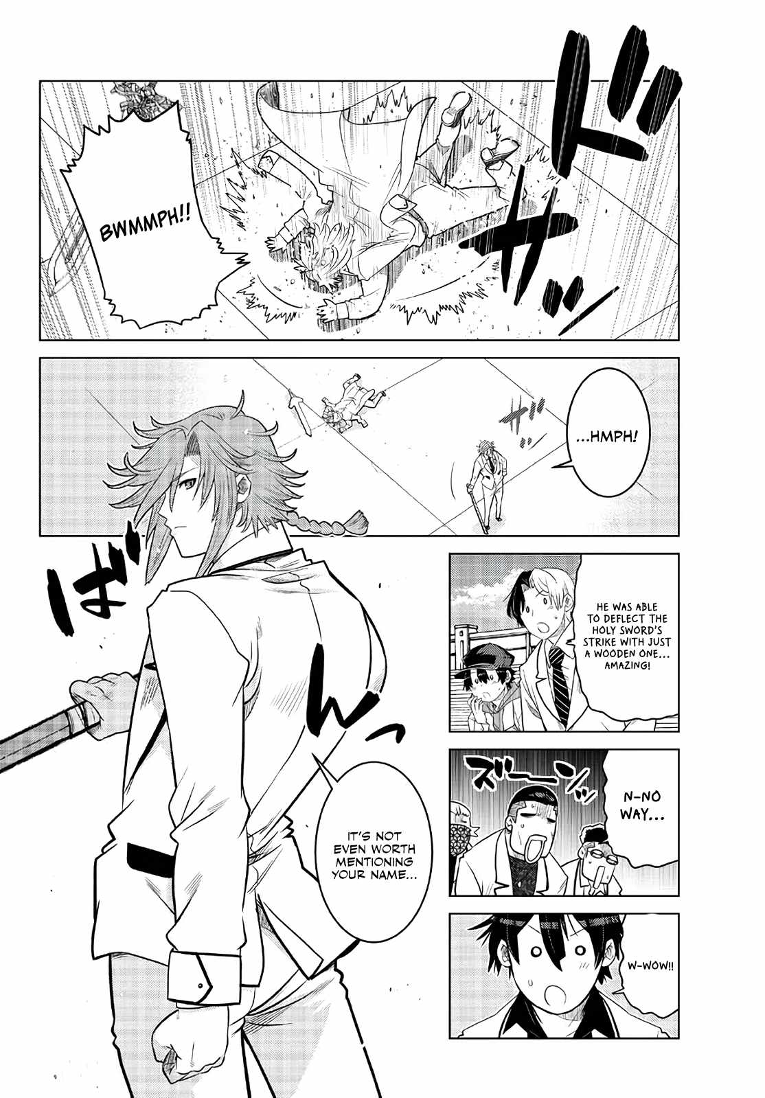 Ochikobore Datta Ani Ga Jitsuha Saikyou: Shijou Saikyou No Yuusha Wa Tensei-shi, Gakuen De Mujikaku Ni Musou Suru Chapter 16 - Page 46