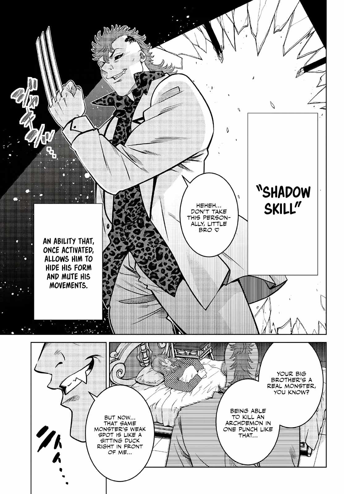 Ochikobore Datta Ani Ga Jitsuha Saikyou: Shijou Saikyou No Yuusha Wa Tensei-shi, Gakuen De Mujikaku Ni Musou Suru Chapter 17 - Page 8