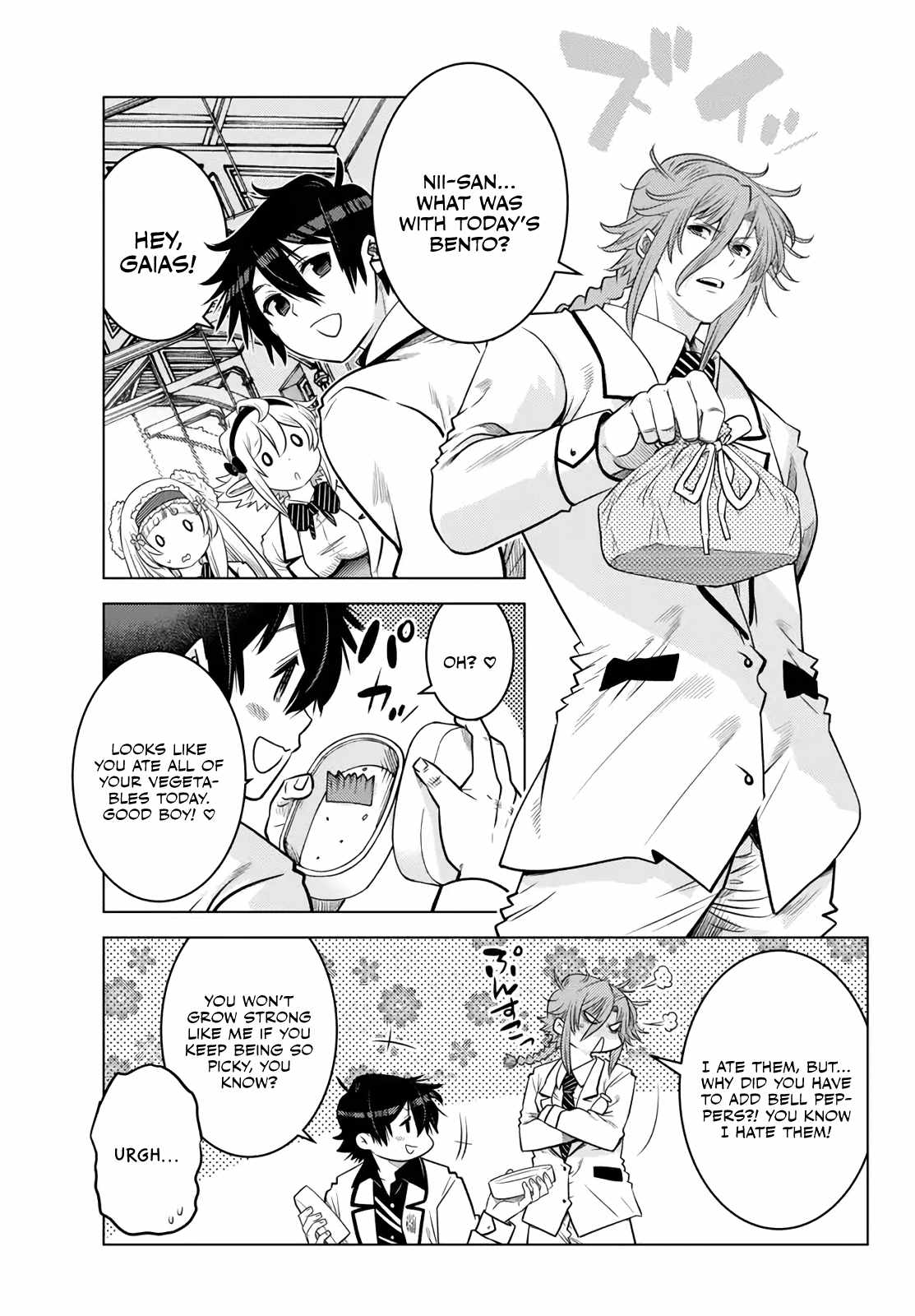 Ochikobore Datta Ani Ga Jitsuha Saikyou: Shijou Saikyou No Yuusha Wa Tensei-shi, Gakuen De Mujikaku Ni Musou Suru Chapter 18 - Page 12