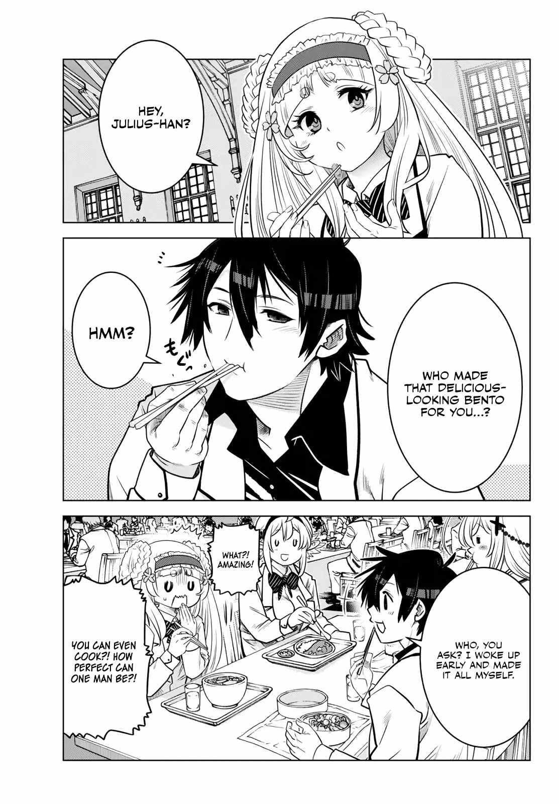 Ochikobore Datta Ani Ga Jitsuha Saikyou: Shijou Saikyou No Yuusha Wa Tensei-shi, Gakuen De Mujikaku Ni Musou Suru Chapter 18 - Page 8