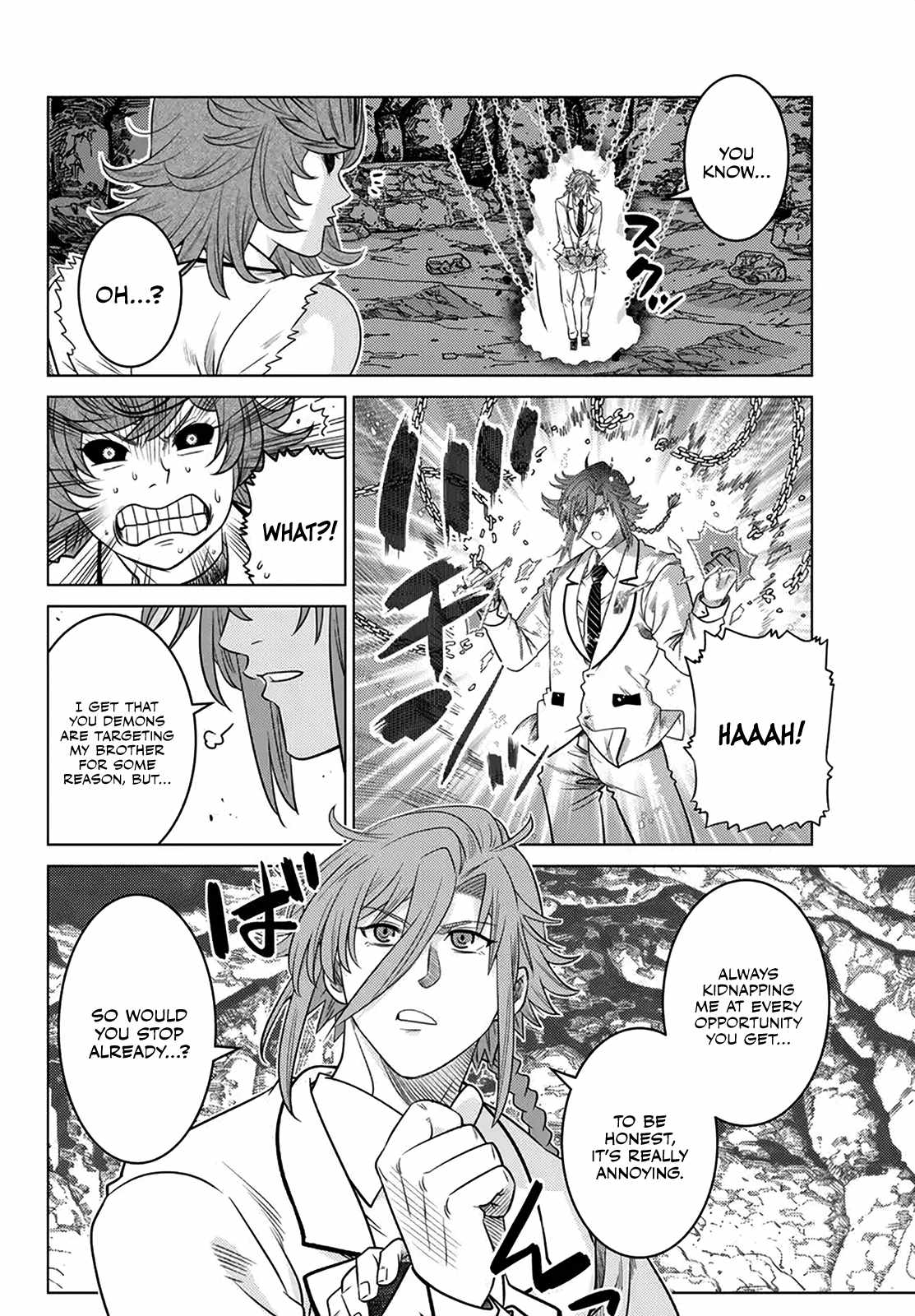 Ochikobore Datta Ani Ga Jitsuha Saikyou: Shijou Saikyou No Yuusha Wa Tensei-shi, Gakuen De Mujikaku Ni Musou Suru Chapter 19 - Page 5