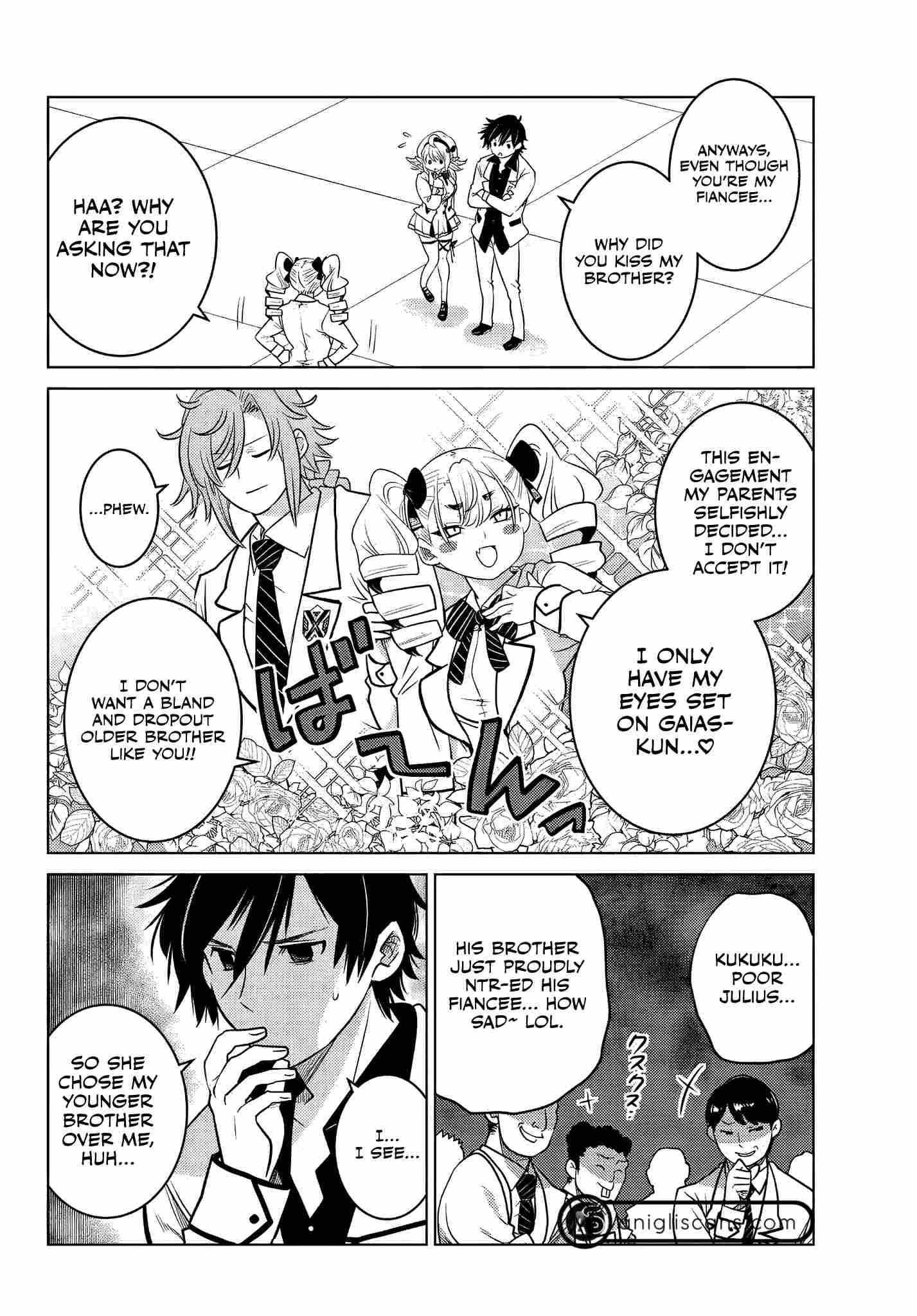 Ochikobore Datta Ani Ga Jitsuha Saikyou: Shijou Saikyou No Yuusha Wa Tensei-shi, Gakuen De Mujikaku Ni Musou Suru Chapter 2.2 - Page 11