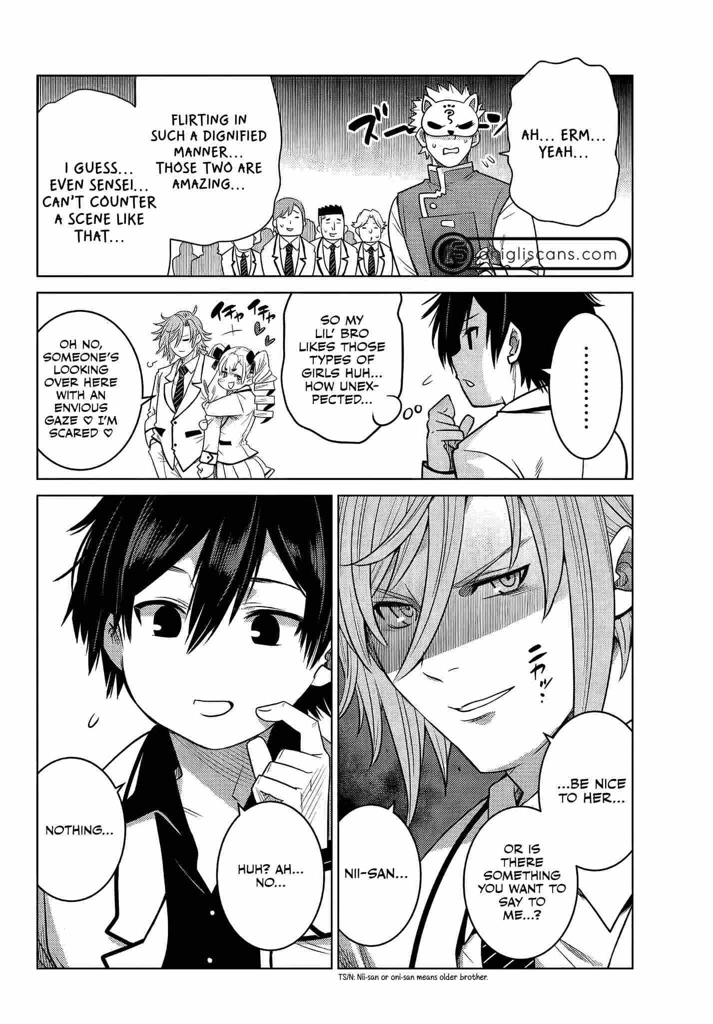 Ochikobore Datta Ani Ga Jitsuha Saikyou: Shijou Saikyou No Yuusha Wa Tensei-shi, Gakuen De Mujikaku Ni Musou Suru Chapter 2.2 - Page 7