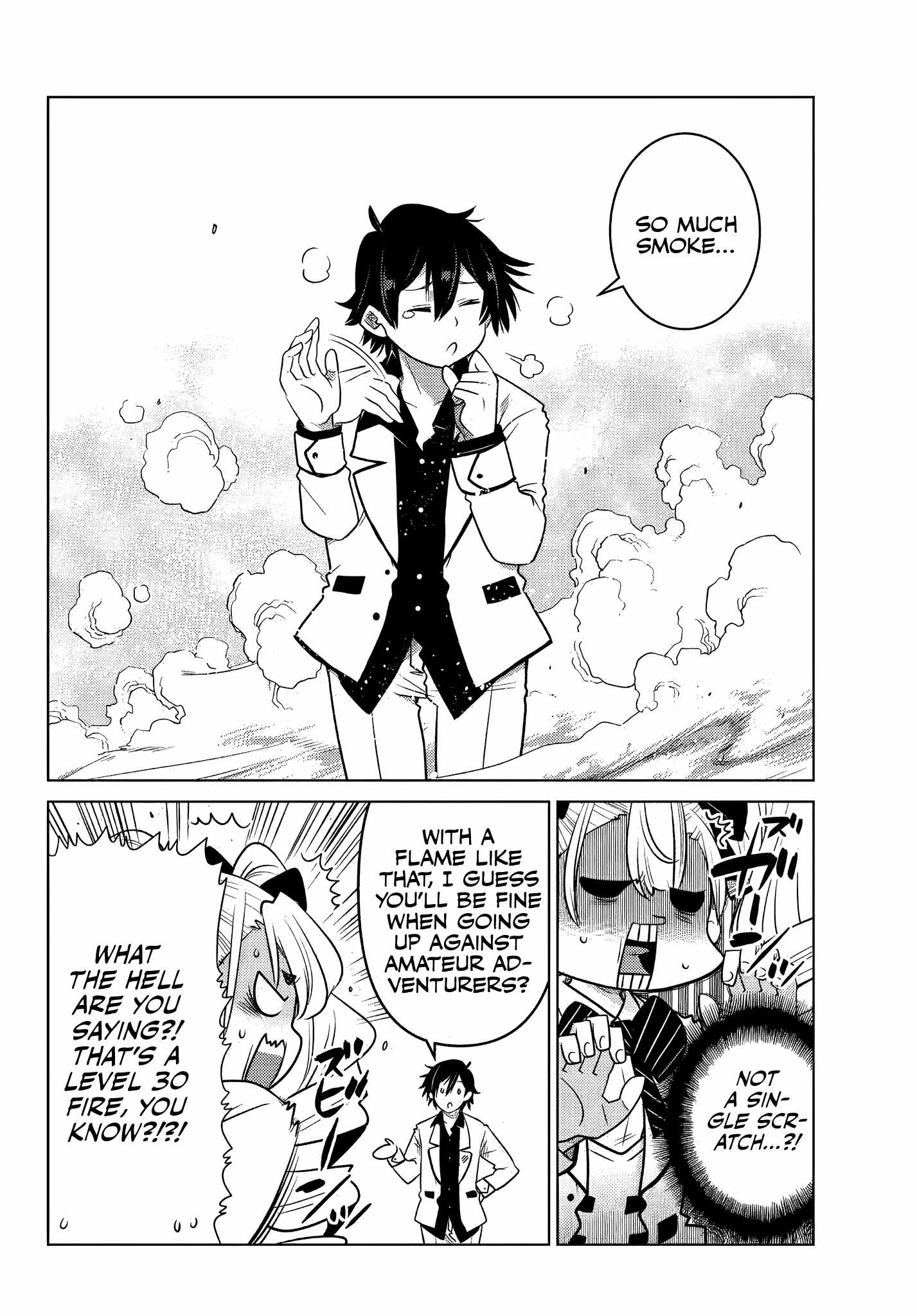 Ochikobore Datta Ani Ga Jitsuha Saikyou: Shijou Saikyou No Yuusha Wa Tensei-shi, Gakuen De Mujikaku Ni Musou Suru Chapter 2.4 - Page 4