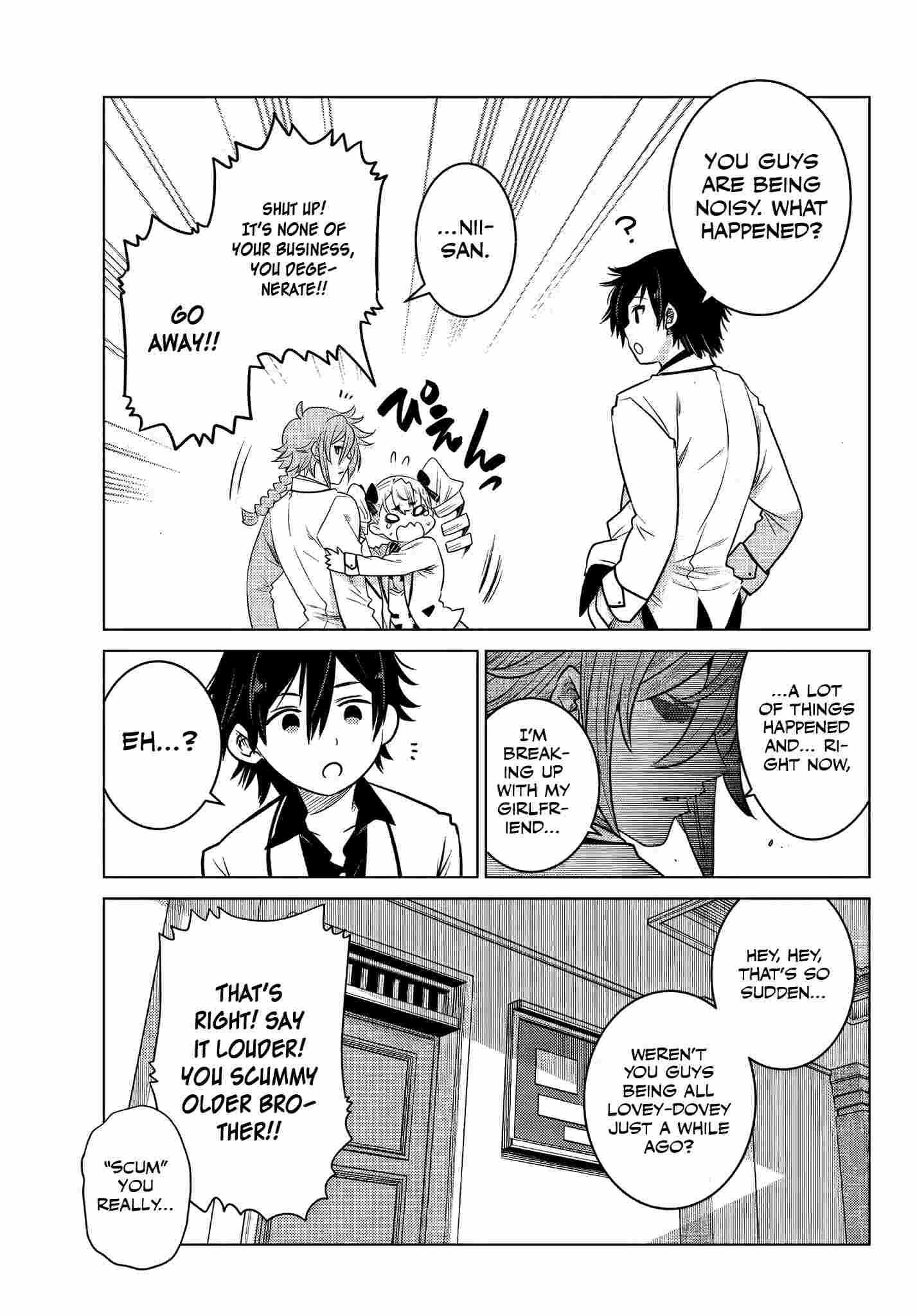 Ochikobore Datta Ani Ga Jitsuha Saikyou: Shijou Saikyou No Yuusha Wa Tensei-shi, Gakuen De Mujikaku Ni Musou Suru Chapter 2.5 - Page 5