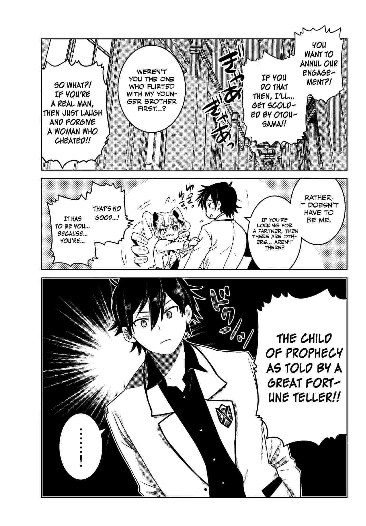 Ochikobore Datta Ani Ga Jitsuha Saikyou: Shijou Saikyou No Yuusha Wa Tensei-shi, Gakuen De Mujikaku Ni Musou Suru Chapter 2.5 - Page 7