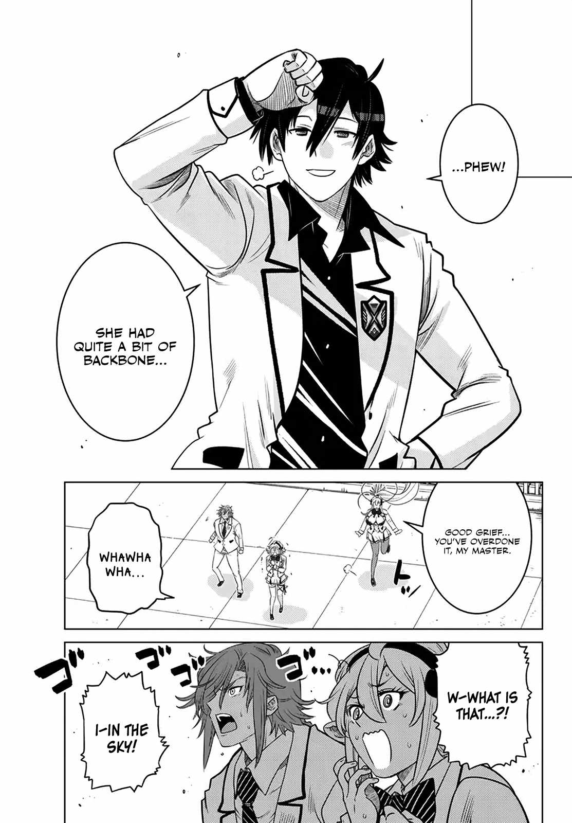 Ochikobore Datta Ani Ga Jitsuha Saikyou: Shijou Saikyou No Yuusha Wa Tensei-shi, Gakuen De Mujikaku Ni Musou Suru Chapter 20 - Page 41