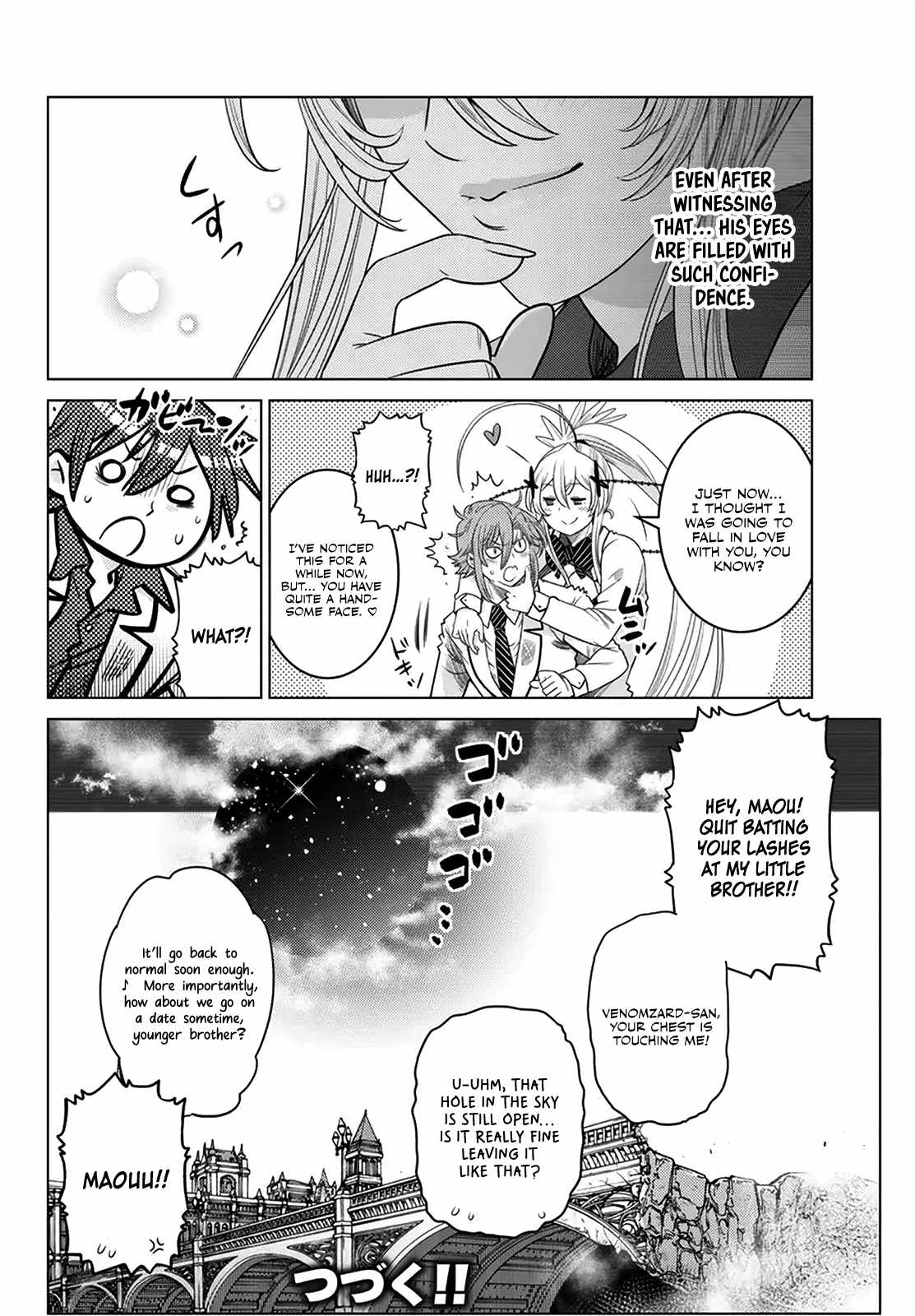Ochikobore Datta Ani Ga Jitsuha Saikyou: Shijou Saikyou No Yuusha Wa Tensei-shi, Gakuen De Mujikaku Ni Musou Suru Chapter 20 - Page 45