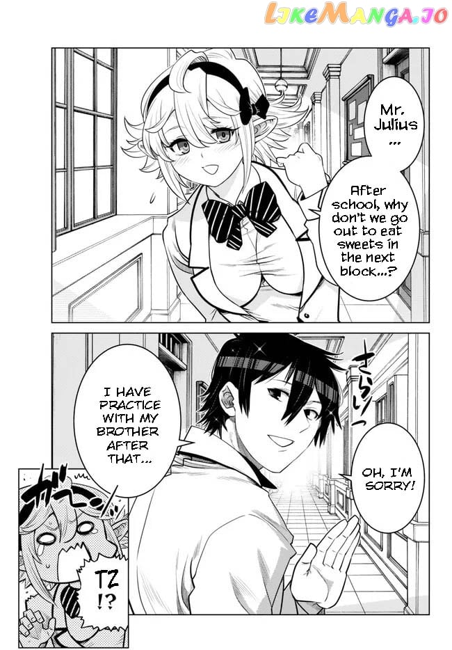 Ochikobore Datta Ani Ga Jitsuha Saikyou: Shijou Saikyou No Yuusha Wa Tensei-shi, Gakuen De Mujikaku Ni Musou Suru Chapter 22.1 - Page 5