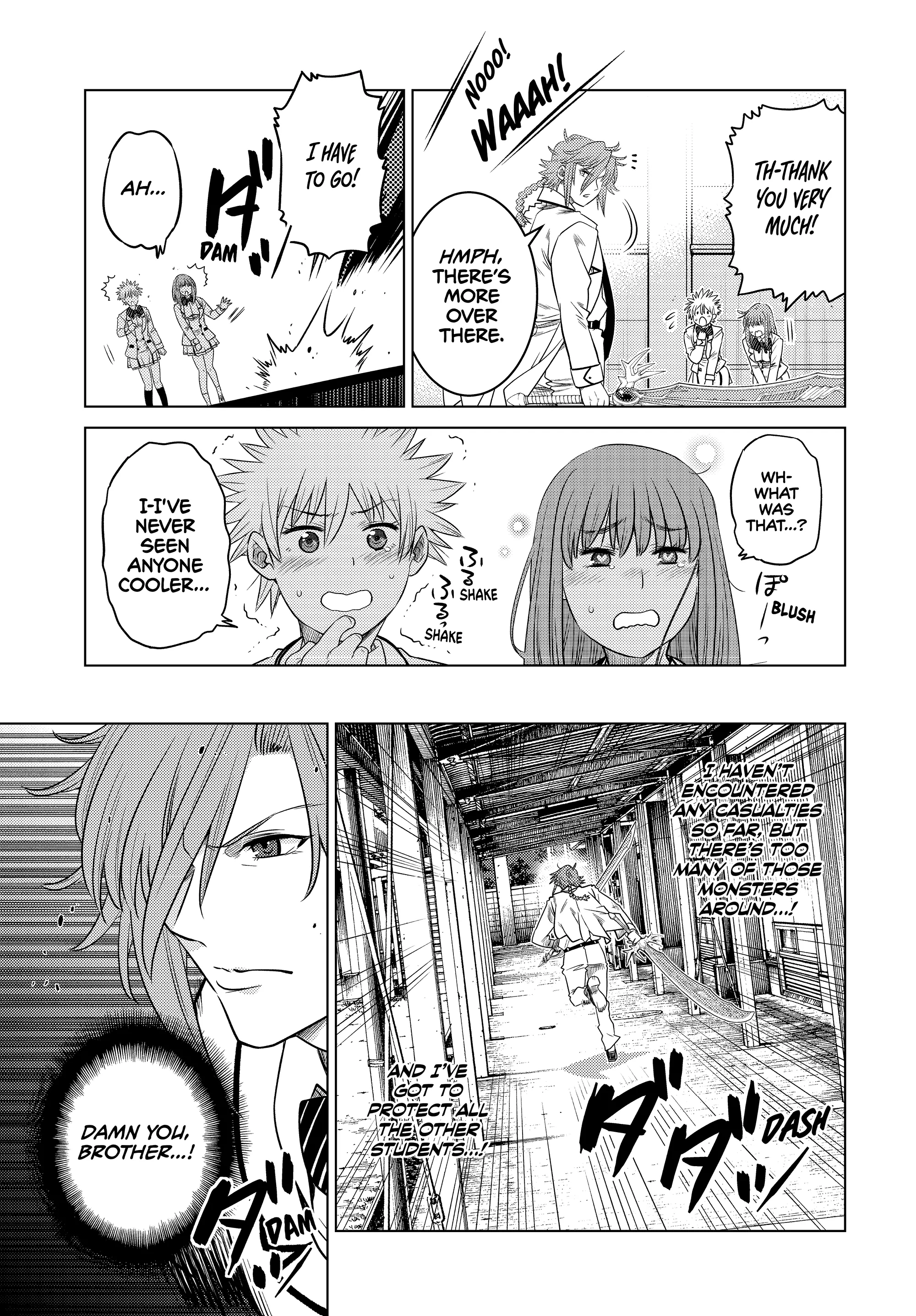 Ochikobore Datta Ani Ga Jitsuha Saikyou: Shijou Saikyou No Yuusha Wa Tensei-shi, Gakuen De Mujikaku Ni Musou Suru Chapter 23 - Page 19