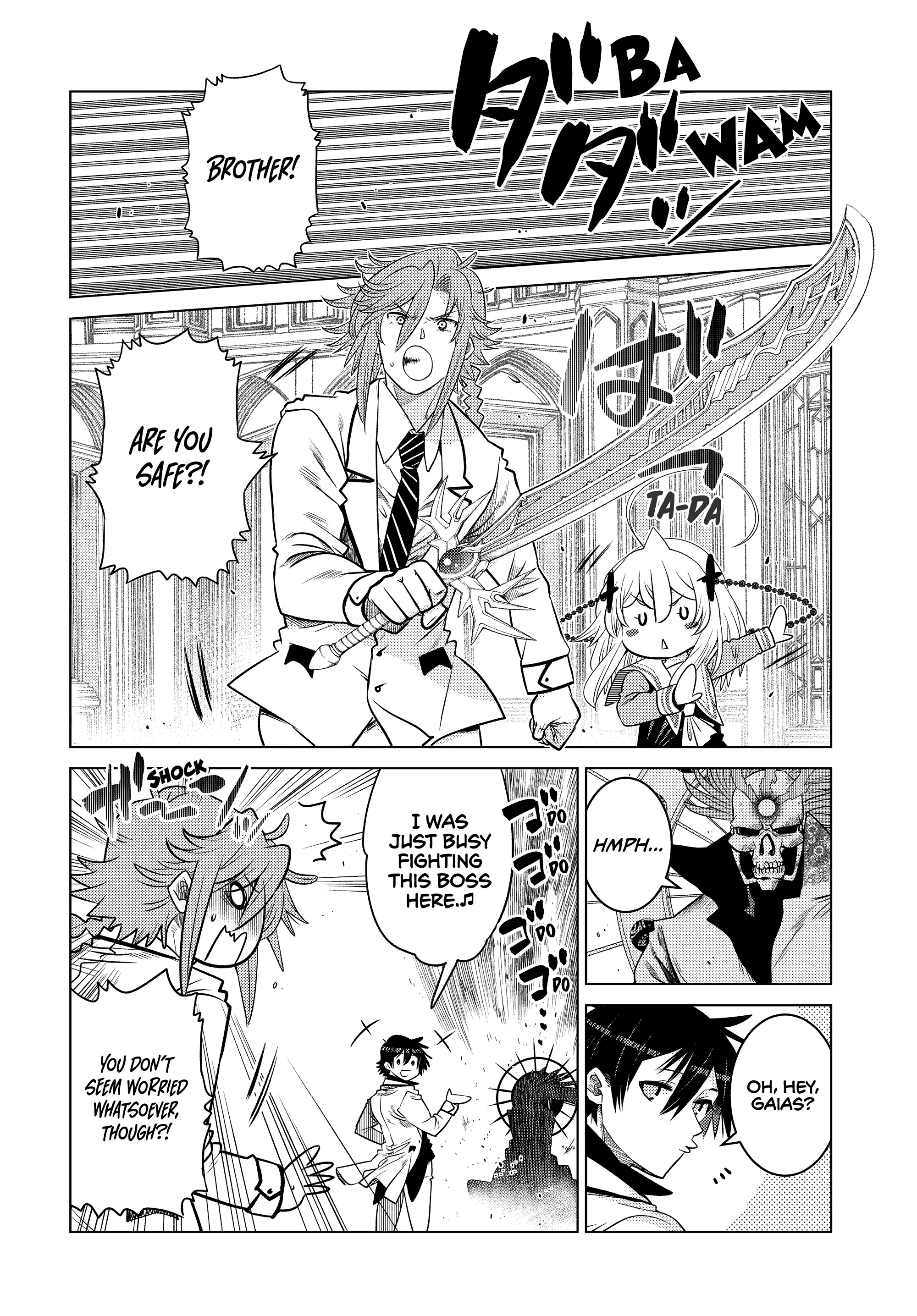 Ochikobore Datta Ani Ga Jitsuha Saikyou: Shijou Saikyou No Yuusha Wa Tensei-shi, Gakuen De Mujikaku Ni Musou Suru Chapter 24 - Page 32