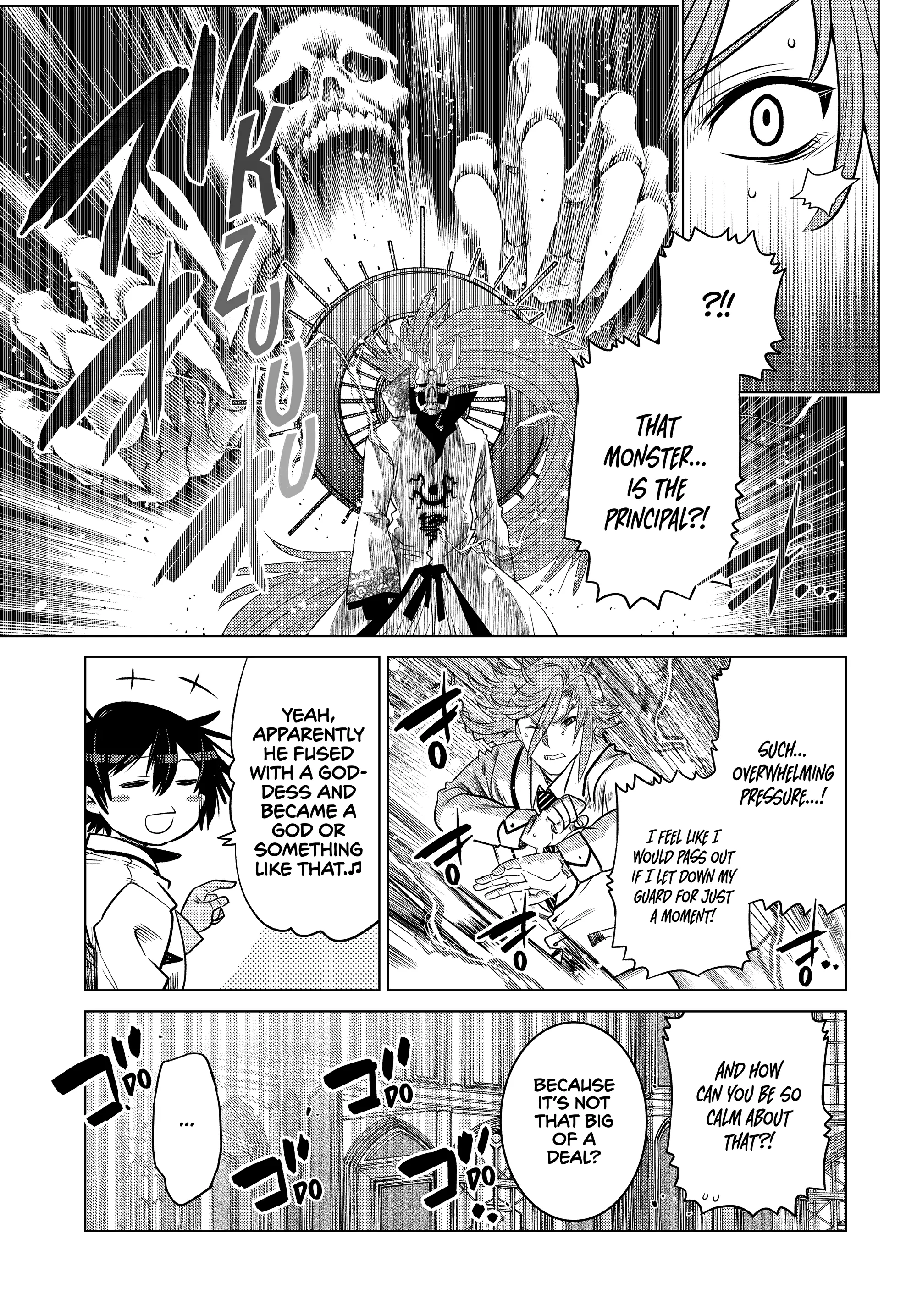 Ochikobore Datta Ani Ga Jitsuha Saikyou: Shijou Saikyou No Yuusha Wa Tensei-shi, Gakuen De Mujikaku Ni Musou Suru Chapter 24 - Page 33
