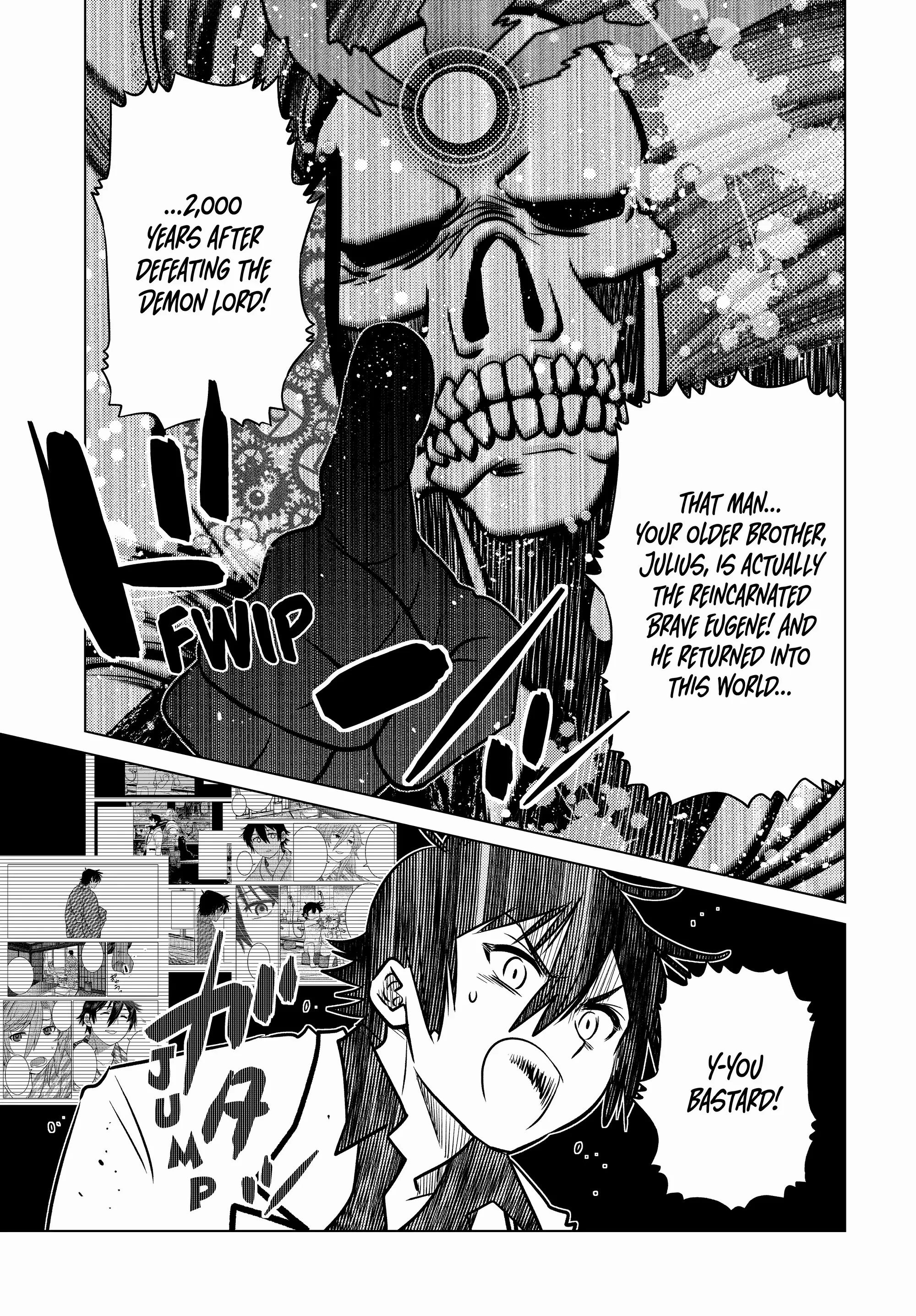 Ochikobore Datta Ani Ga Jitsuha Saikyou: Shijou Saikyou No Yuusha Wa Tensei-shi, Gakuen De Mujikaku Ni Musou Suru Chapter 24 - Page 35