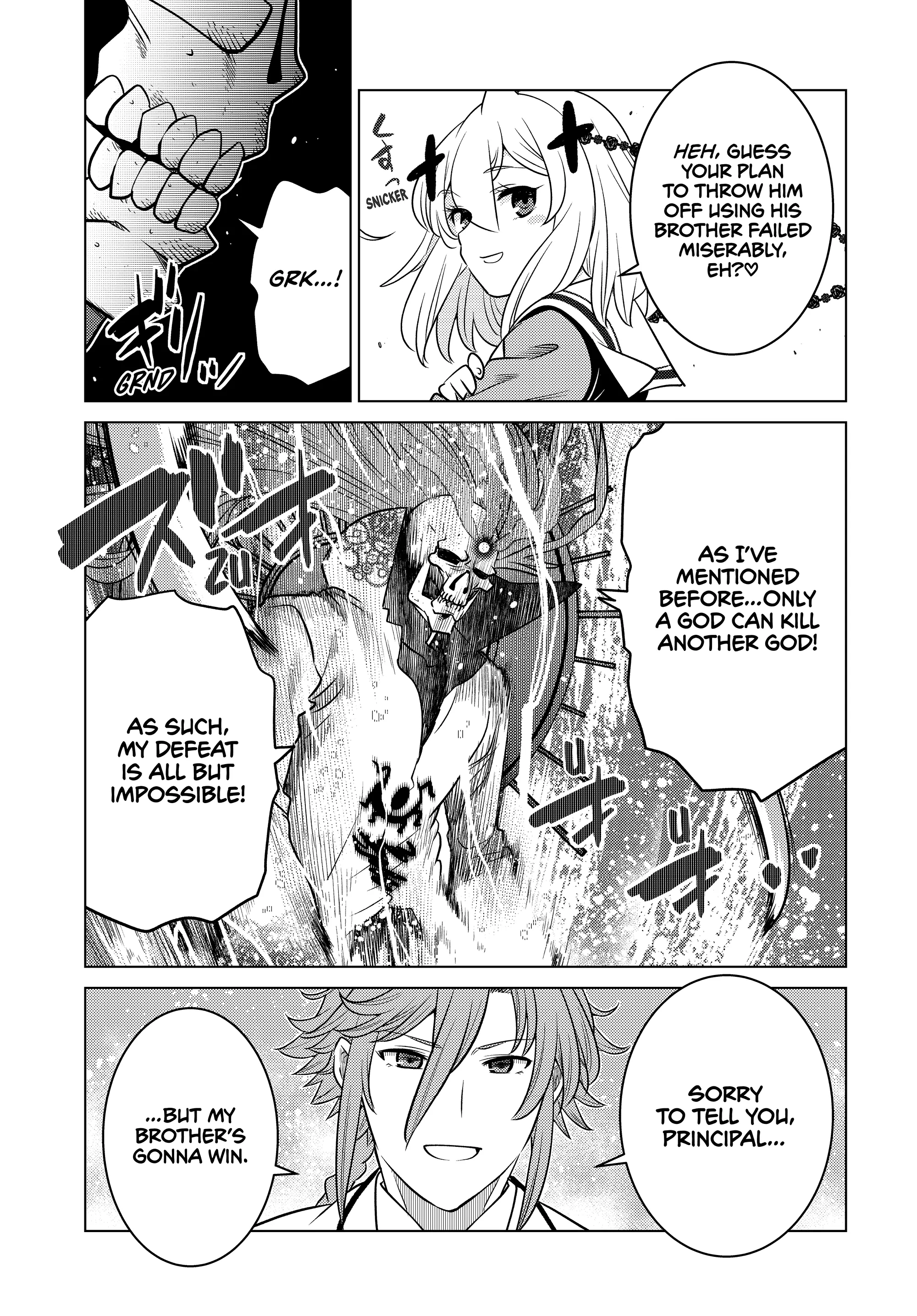Ochikobore Datta Ani Ga Jitsuha Saikyou: Shijou Saikyou No Yuusha Wa Tensei-shi, Gakuen De Mujikaku Ni Musou Suru Chapter 24 - Page 41