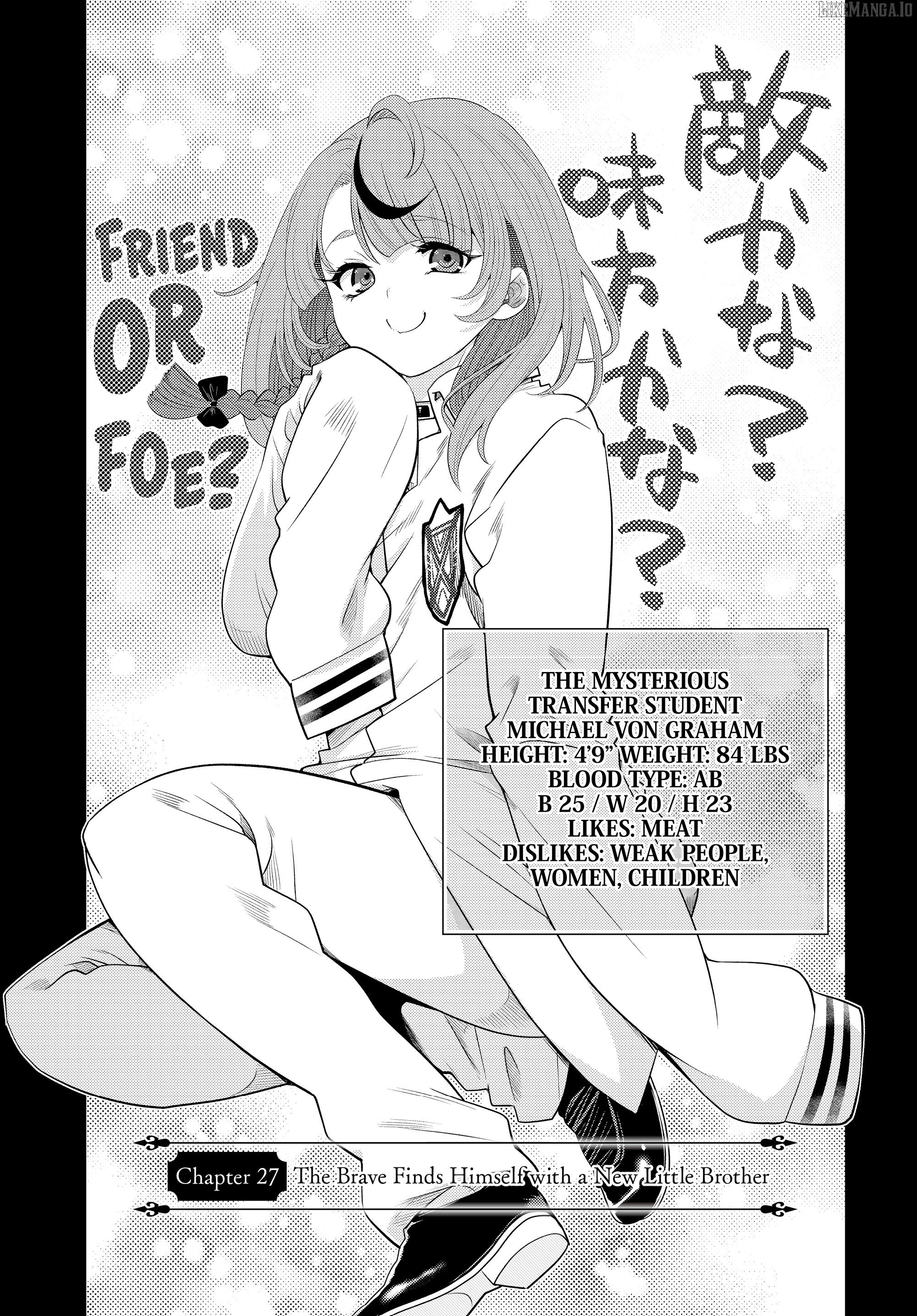 Ochikobore Datta Ani Ga Jitsuha Saikyou: Shijou Saikyou No Yuusha Wa Tensei-shi, Gakuen De Mujikaku Ni Musou Suru Chapter 27 - Page 1