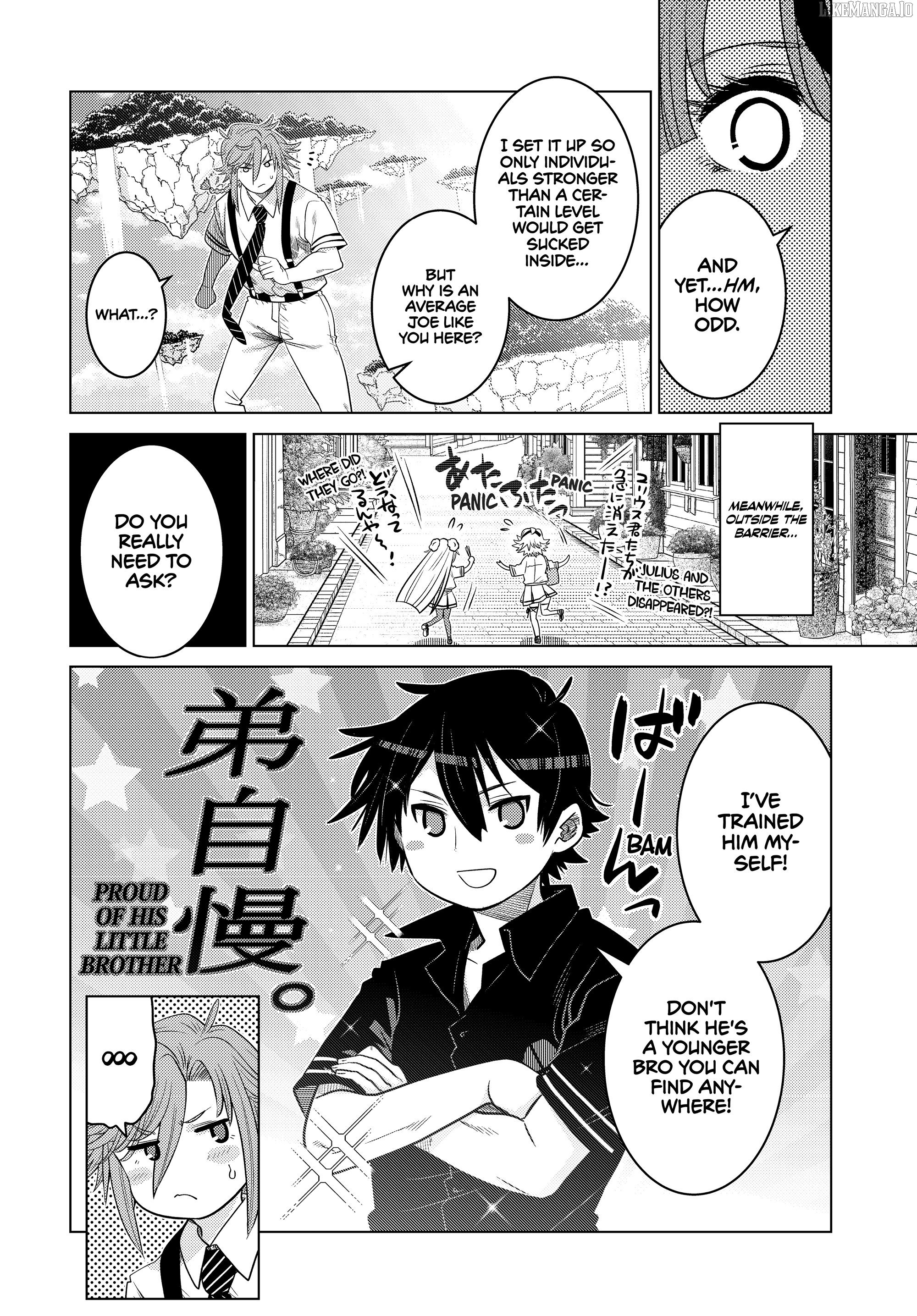 Ochikobore Datta Ani Ga Jitsuha Saikyou: Shijou Saikyou No Yuusha Wa Tensei-shi, Gakuen De Mujikaku Ni Musou Suru Chapter 27 - Page 15