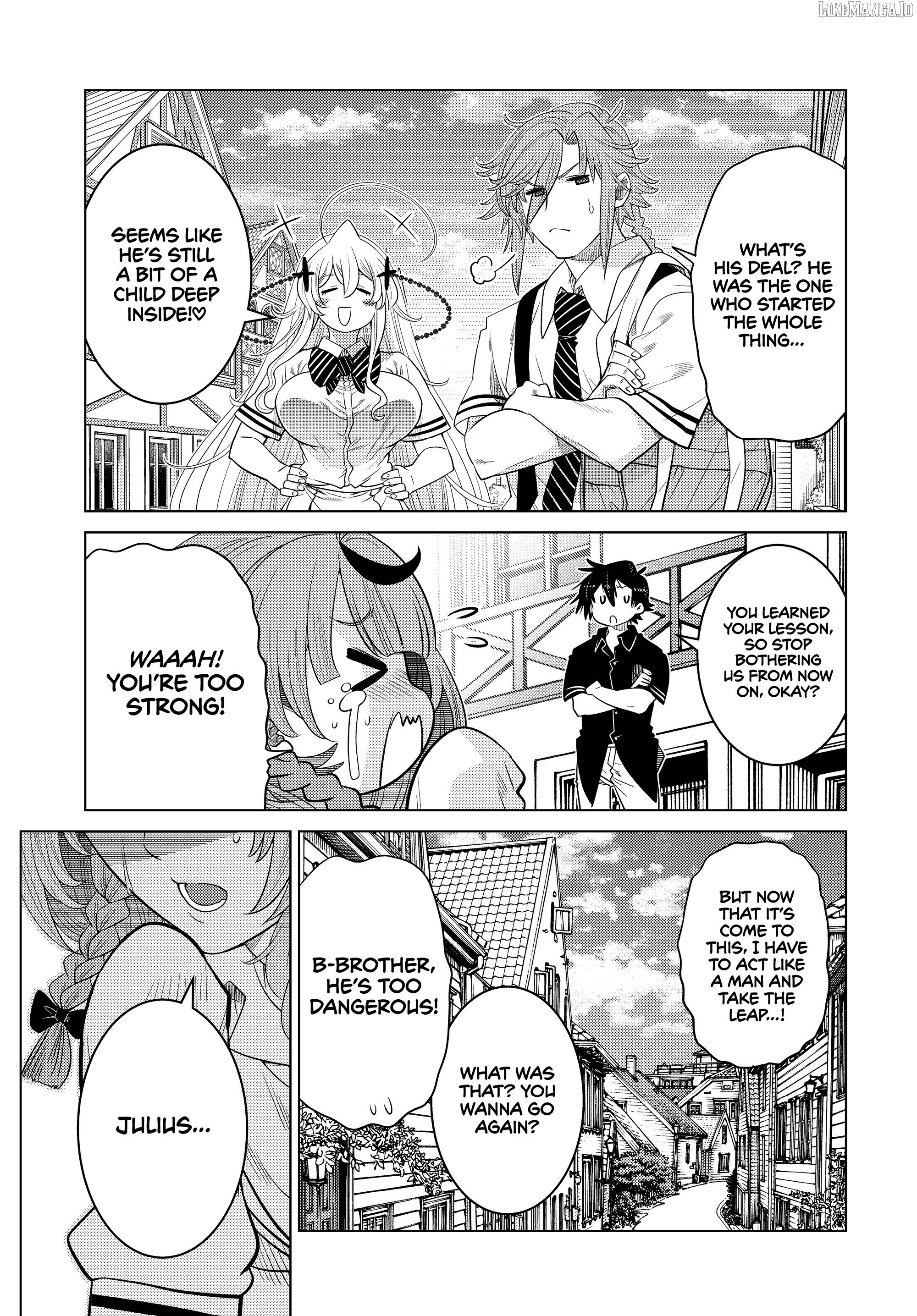 Ochikobore Datta Ani Ga Jitsuha Saikyou: Shijou Saikyou No Yuusha Wa Tensei-shi, Gakuen De Mujikaku Ni Musou Suru Chapter 27 - Page 43