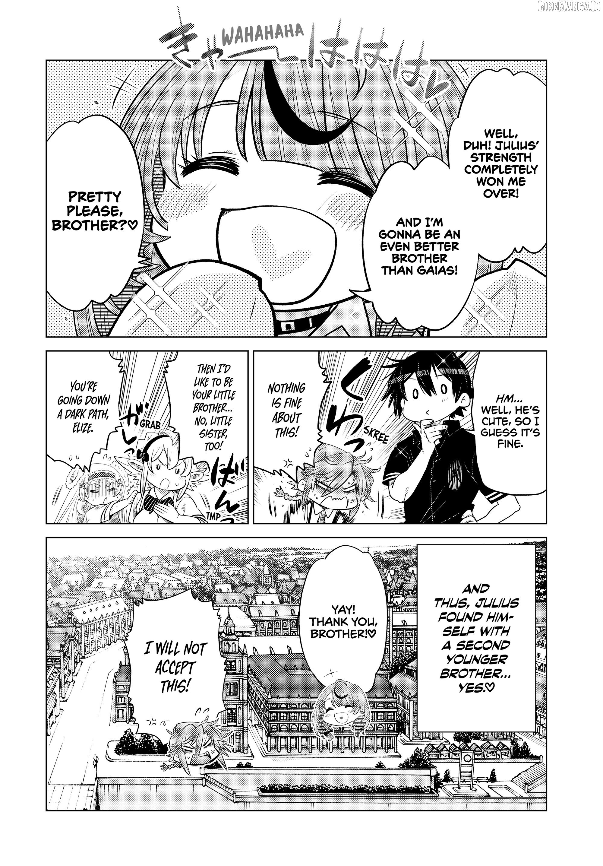 Ochikobore Datta Ani Ga Jitsuha Saikyou: Shijou Saikyou No Yuusha Wa Tensei-shi, Gakuen De Mujikaku Ni Musou Suru Chapter 27 - Page 45