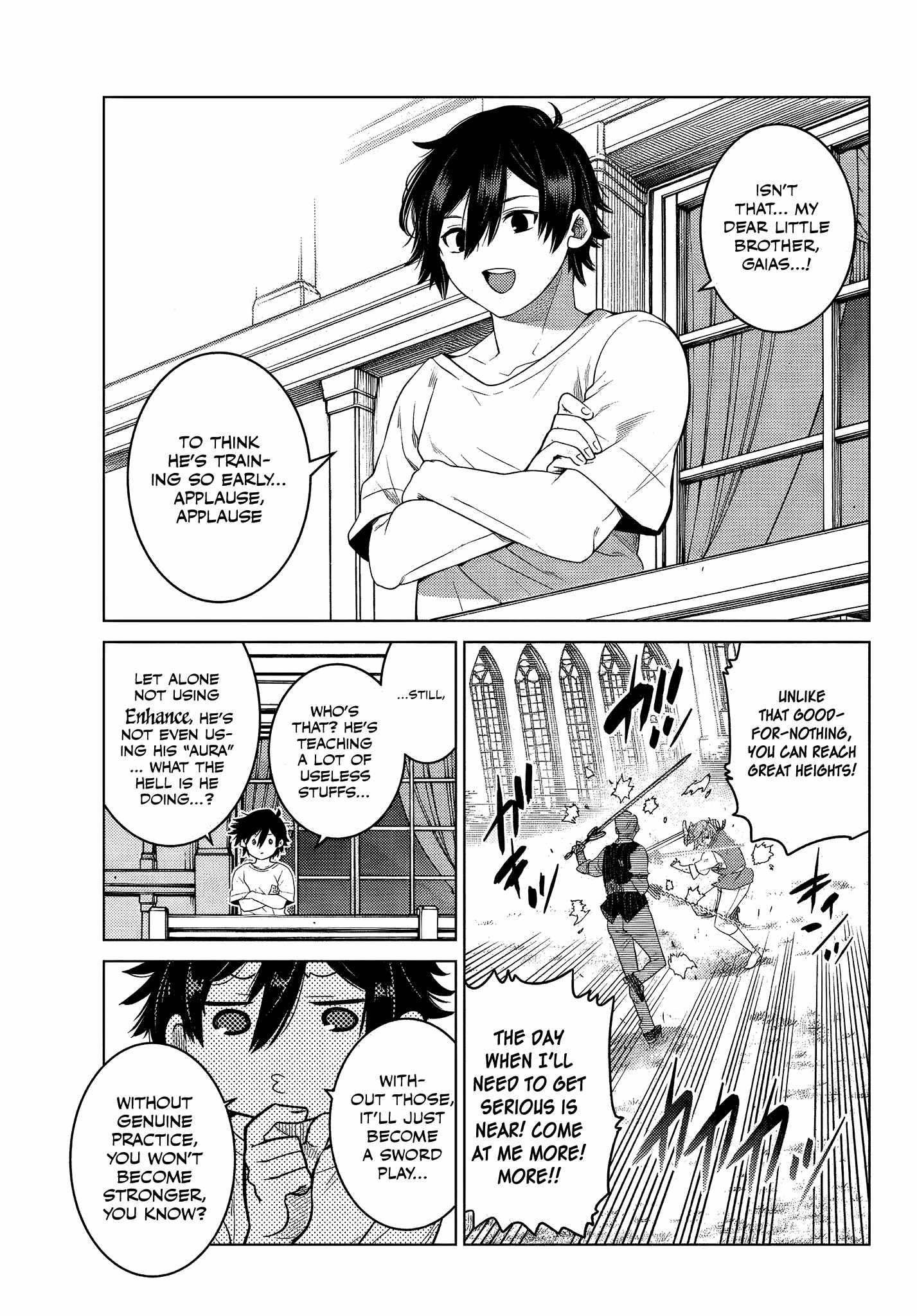 Ochikobore Datta Ani Ga Jitsuha Saikyou: Shijou Saikyou No Yuusha Wa Tensei-shi, Gakuen De Mujikaku Ni Musou Suru Chapter 3.1 - Page 5