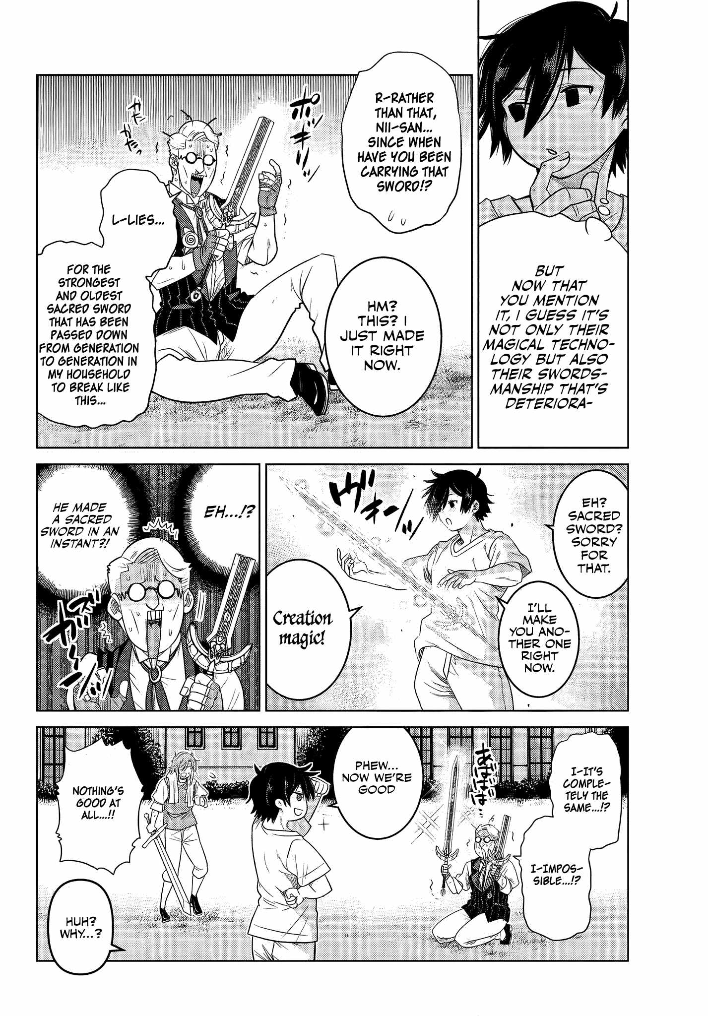Ochikobore Datta Ani Ga Jitsuha Saikyou: Shijou Saikyou No Yuusha Wa Tensei-shi, Gakuen De Mujikaku Ni Musou Suru Chapter 3.2 - Page 6