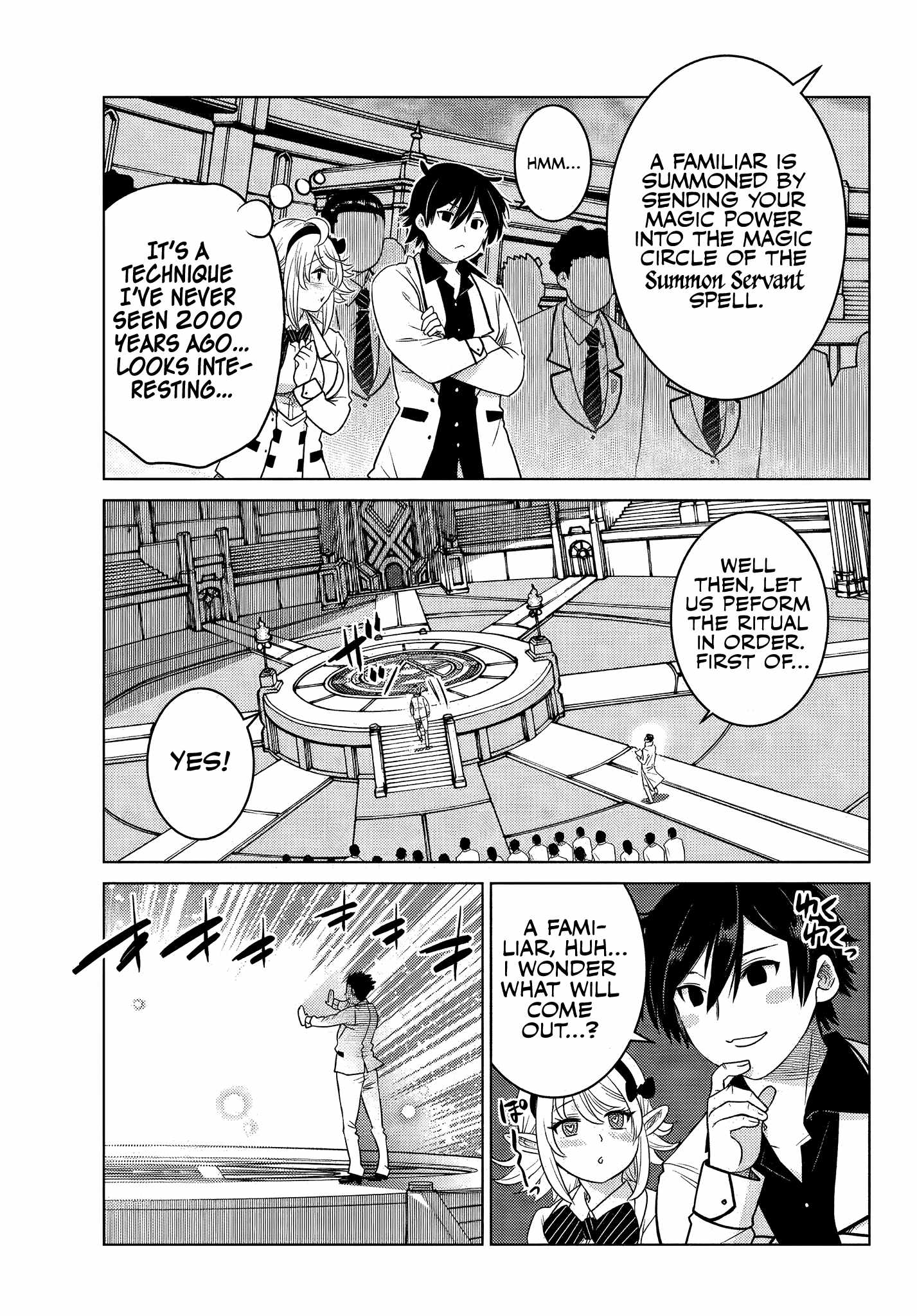 Ochikobore Datta Ani Ga Jitsuha Saikyou: Shijou Saikyou No Yuusha Wa Tensei-shi, Gakuen De Mujikaku Ni Musou Suru Chapter 3.3 - Page 3