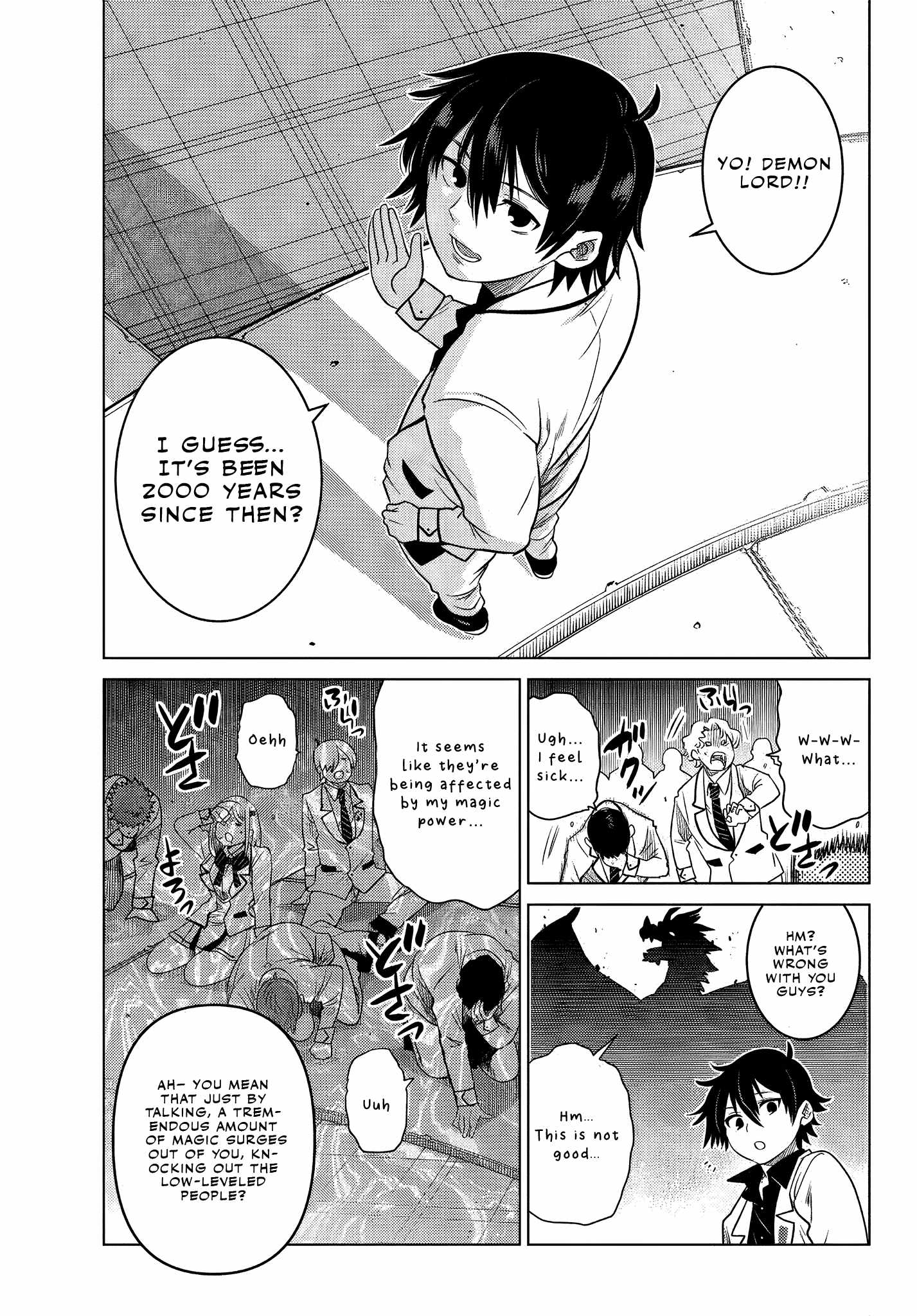 Ochikobore Datta Ani Ga Jitsuha Saikyou: Shijou Saikyou No Yuusha Wa Tensei-shi, Gakuen De Mujikaku Ni Musou Suru Chapter 3.5 - Page 4