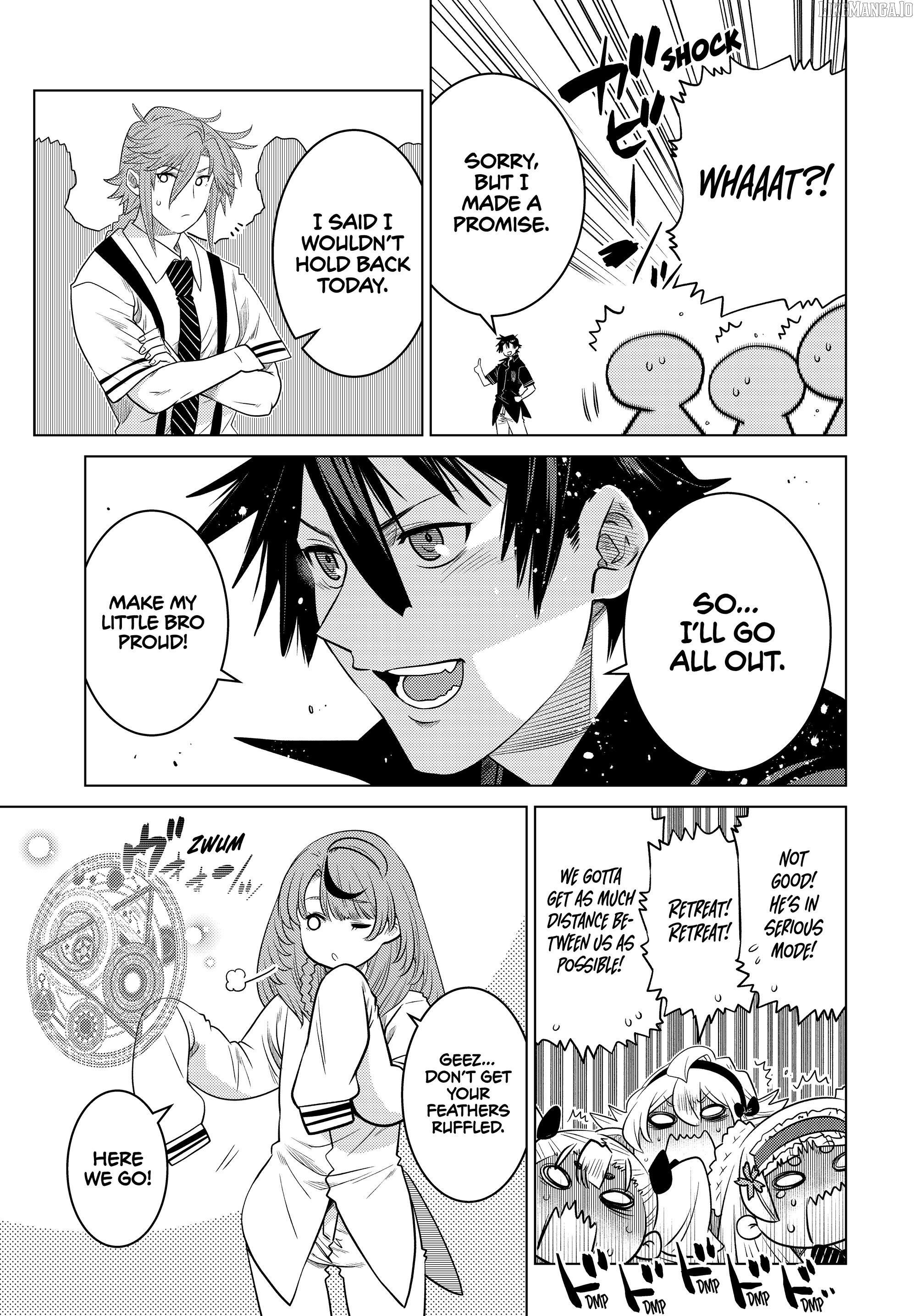 Ochikobore Datta Ani Ga Jitsuha Saikyou: Shijou Saikyou No Yuusha Wa Tensei-shi, Gakuen De Mujikaku Ni Musou Suru Chapter 30 - Page 31