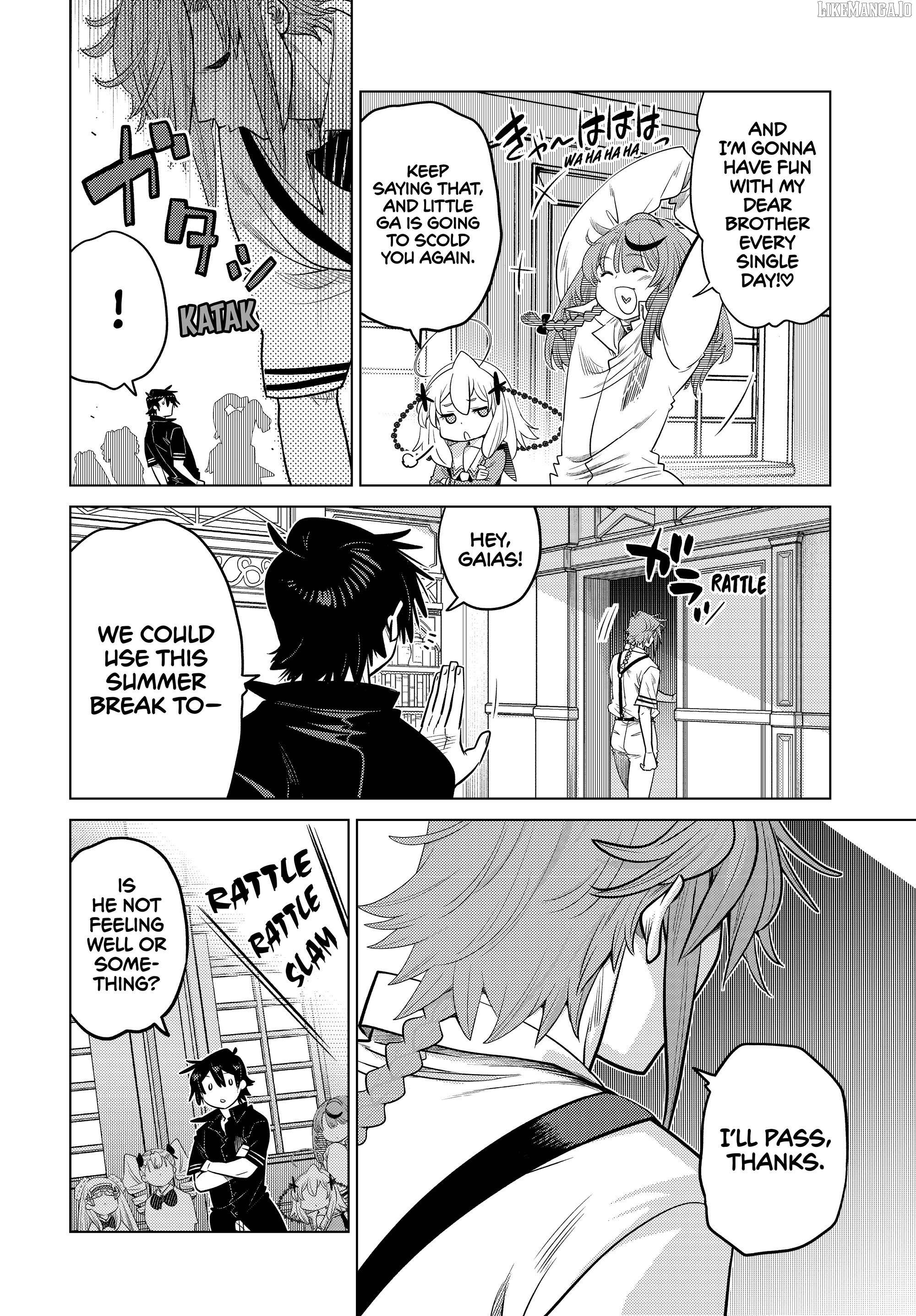 Ochikobore Datta Ani Ga Jitsuha Saikyou: Shijou Saikyou No Yuusha Wa Tensei-shi, Gakuen De Mujikaku Ni Musou Suru Chapter 31 - Page 32