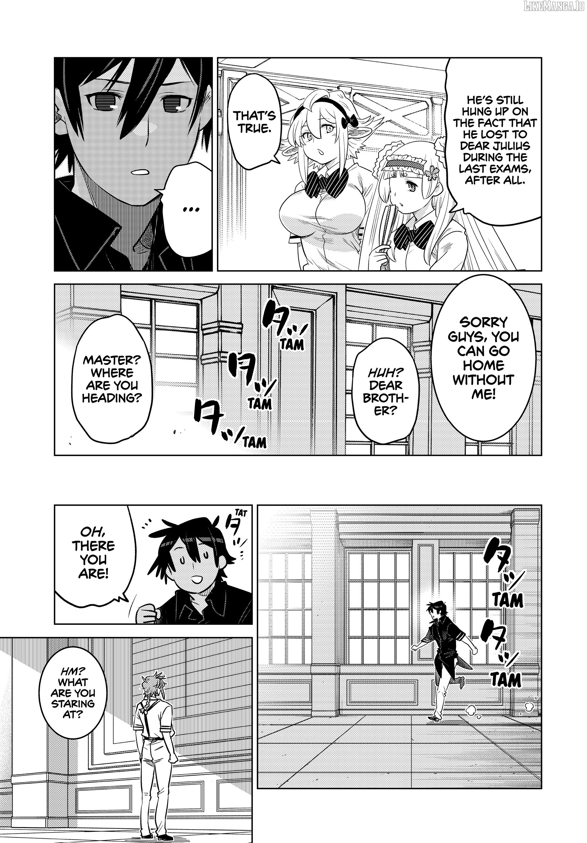 Ochikobore Datta Ani Ga Jitsuha Saikyou: Shijou Saikyou No Yuusha Wa Tensei-shi, Gakuen De Mujikaku Ni Musou Suru Chapter 31 - Page 33