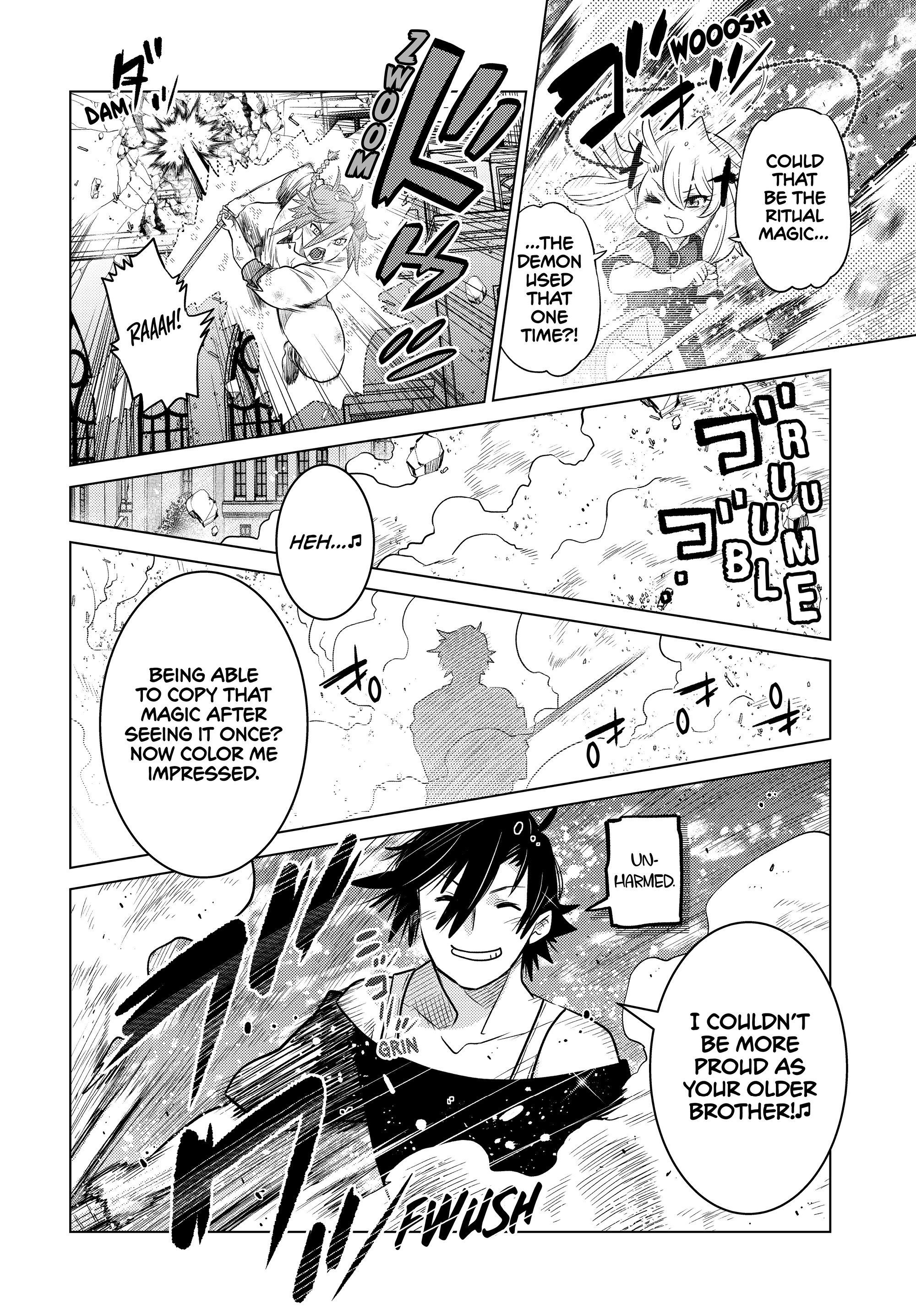 Ochikobore Datta Ani Ga Jitsuha Saikyou: Shijou Saikyou No Yuusha Wa Tensei-shi, Gakuen De Mujikaku Ni Musou Suru Chapter 32 - Page 13