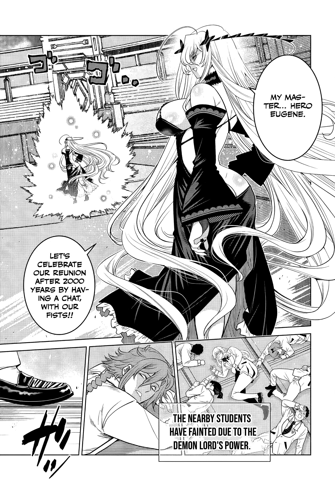 Ochikobore Datta Ani Ga Jitsuha Saikyou: Shijou Saikyou No Yuusha Wa Tensei-shi, Gakuen De Mujikaku Ni Musou Suru Chapter 4.1 - Page 4