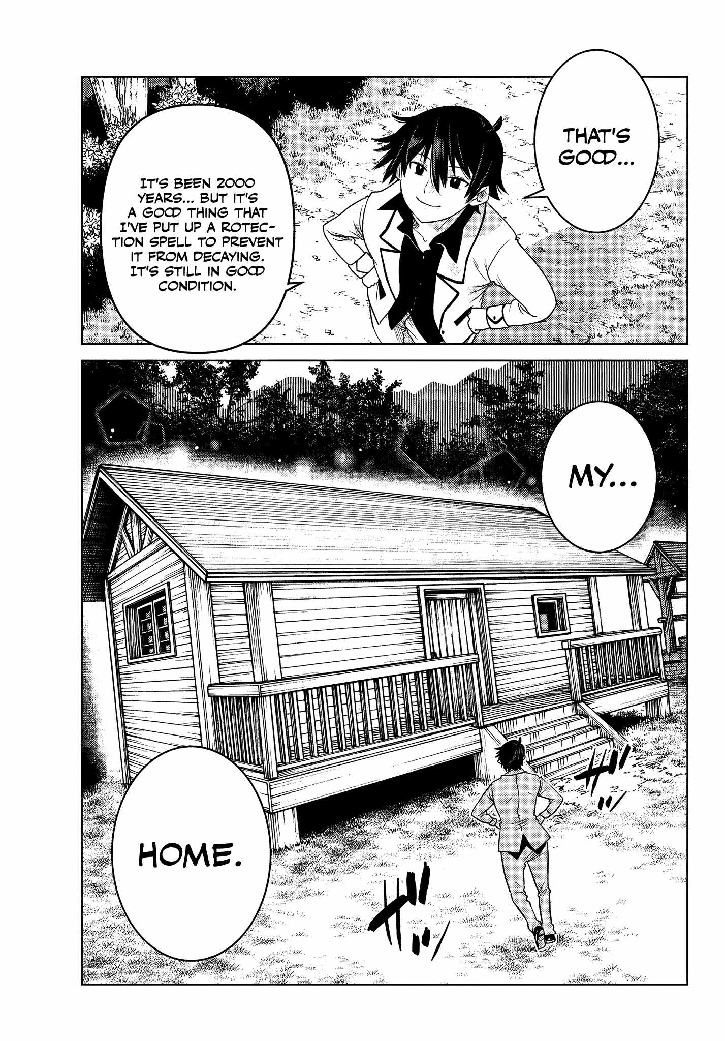Ochikobore Datta Ani Ga Jitsuha Saikyou: Shijou Saikyou No Yuusha Wa Tensei-shi, Gakuen De Mujikaku Ni Musou Suru Chapter 4.5 - Page 9