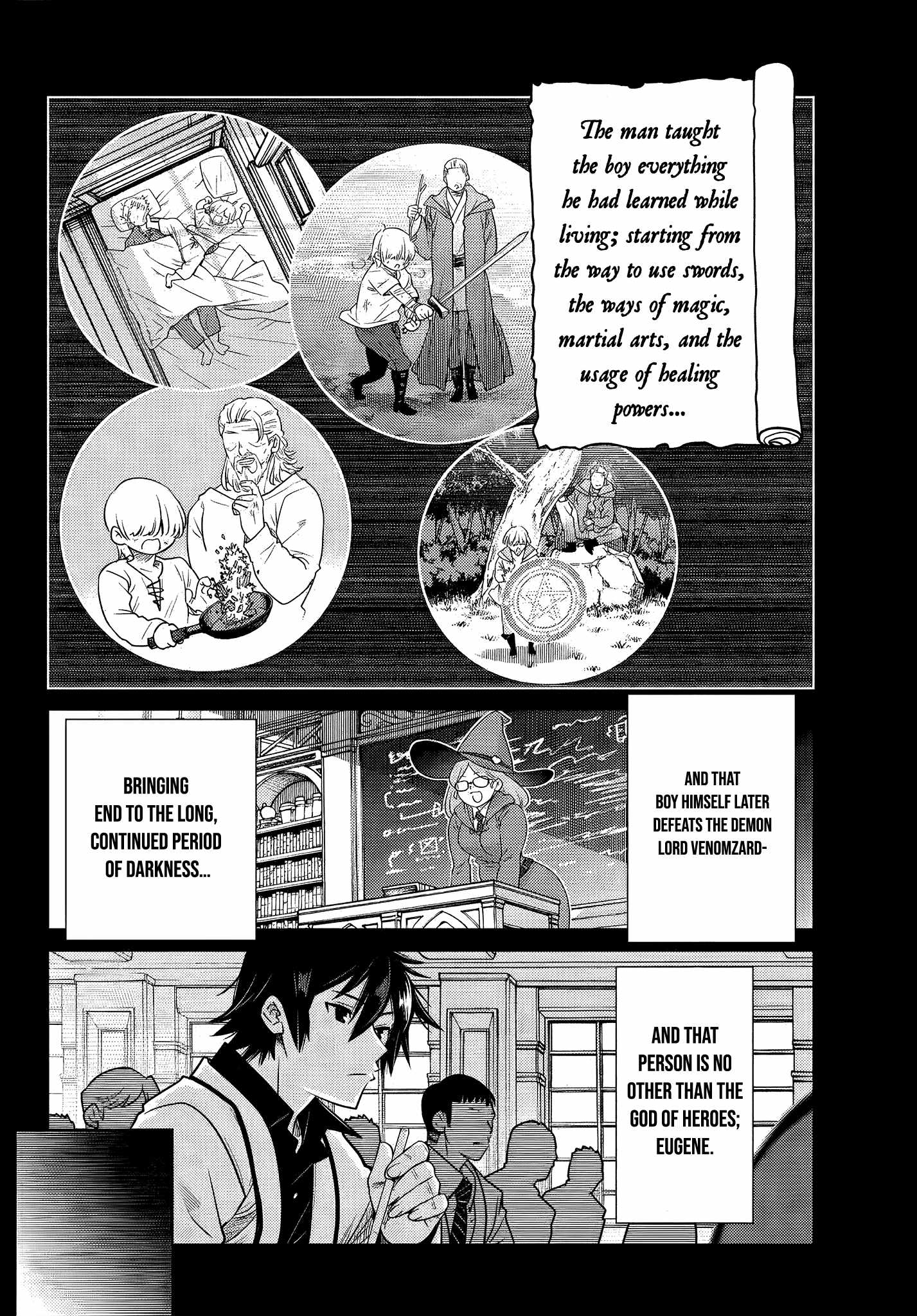 Ochikobore Datta Ani Ga Jitsuha Saikyou: Shijou Saikyou No Yuusha Wa Tensei-shi, Gakuen De Mujikaku Ni Musou Suru Chapter 4.6 - Page 4