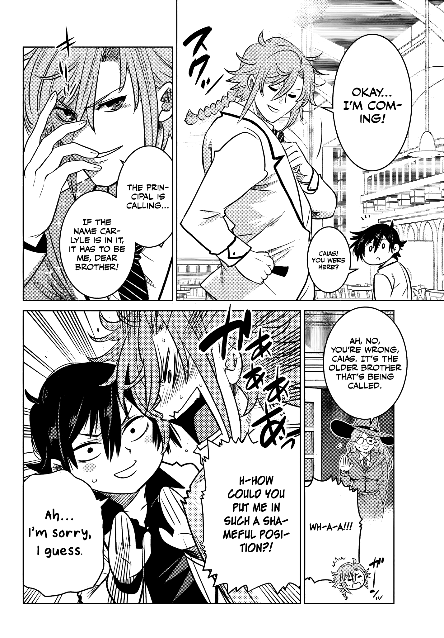 Ochikobore Datta Ani Ga Jitsuha Saikyou: Shijou Saikyou No Yuusha Wa Tensei-shi, Gakuen De Mujikaku Ni Musou Suru Chapter 5.3 - Page 9