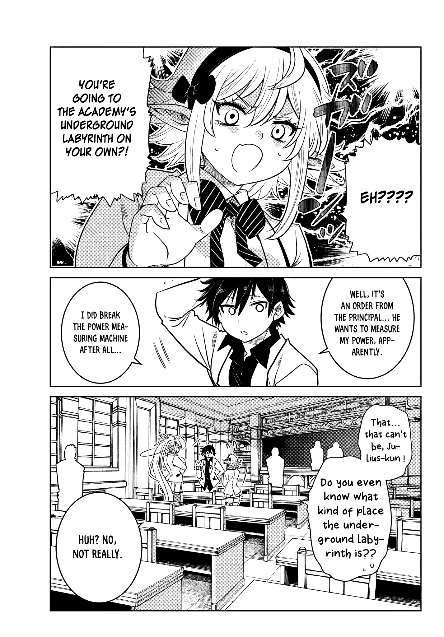 Ochikobore Datta Ani Ga Jitsuha Saikyou: Shijou Saikyou No Yuusha Wa Tensei-shi, Gakuen De Mujikaku Ni Musou Suru Chapter 5.4 - Page 8