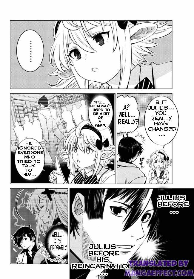 Ochikobore Datta Ani Ga Jitsuha Saikyou: Shijou Saikyou No Yuusha Wa Tensei-shi, Gakuen De Mujikaku Ni Musou Suru Chapter 6.3 - Page 5