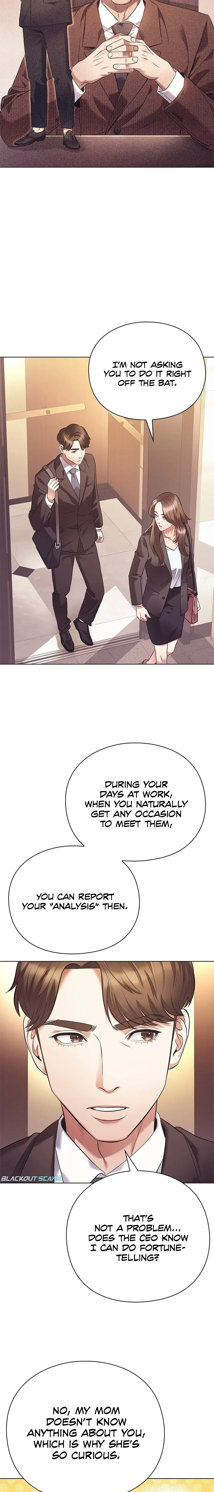 Office Worker Who Sees Fate Chapter 8 - Page 1