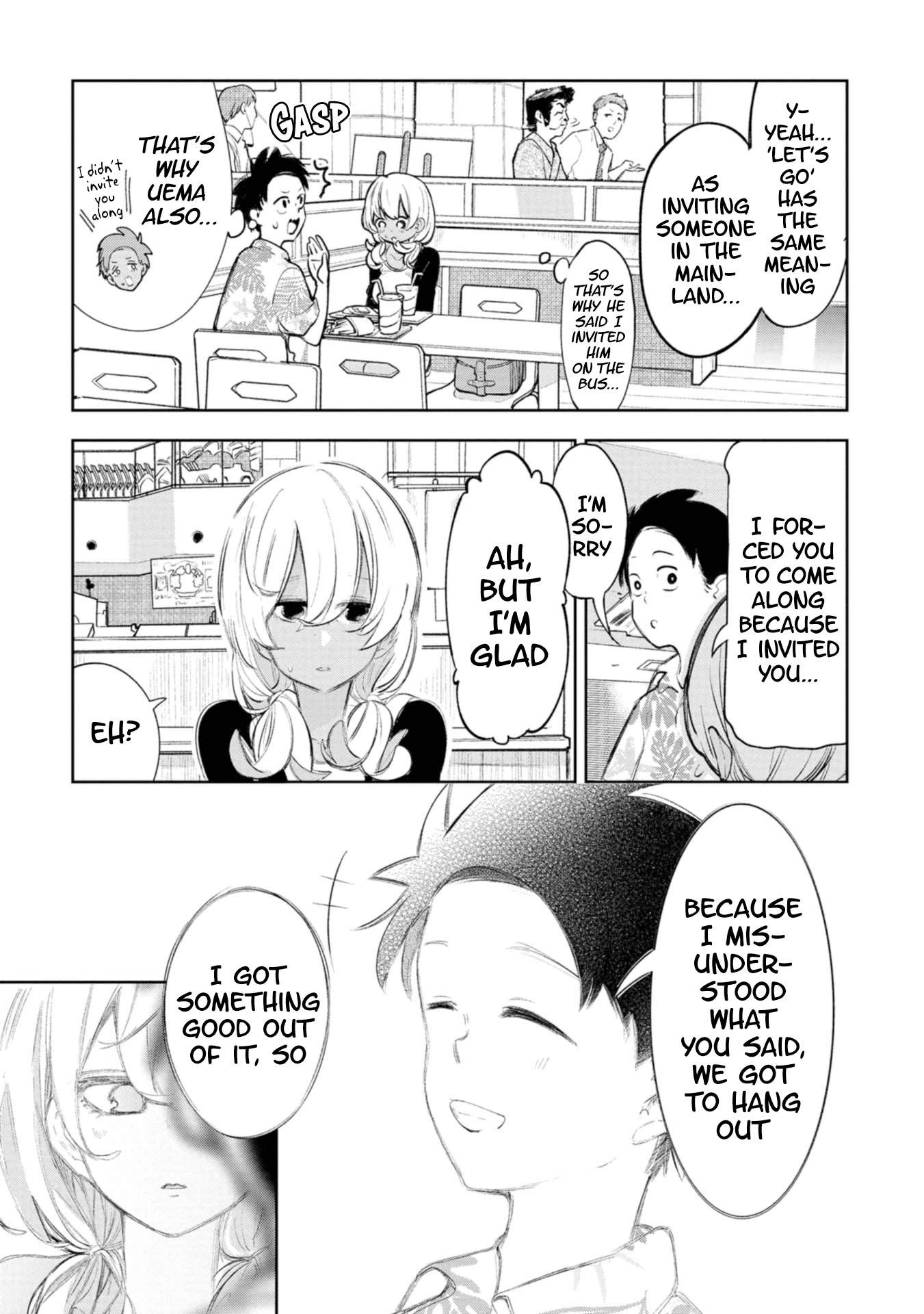 Okinawa de Suki ni Natta ko ga Hougen Sugite Tsura Sugiru Chapter 16 - Page 8
